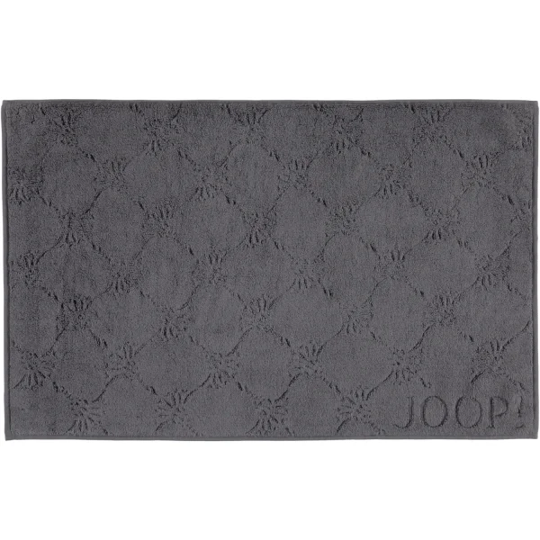 JOOP Uni Cornflower Badematte 1670 - 50x80 cm - Farbe: anthrazit - 774 günstig online kaufen