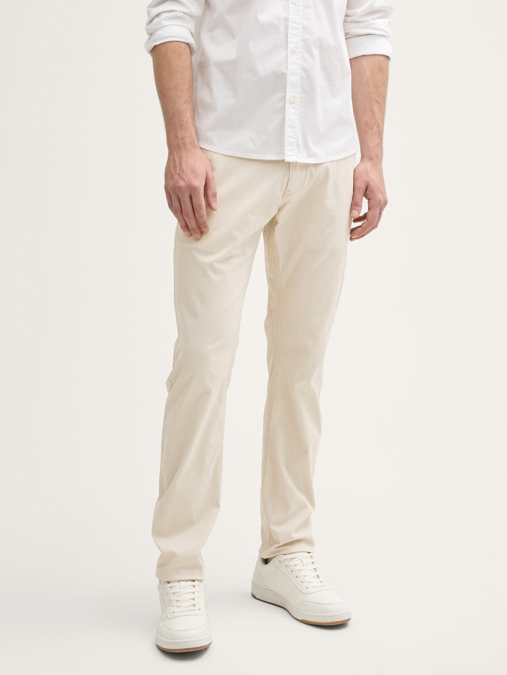 Tom Tailor Herren Chinohose TAPERED CHINO - Mid Waist - Tapered Fit günstig online kaufen