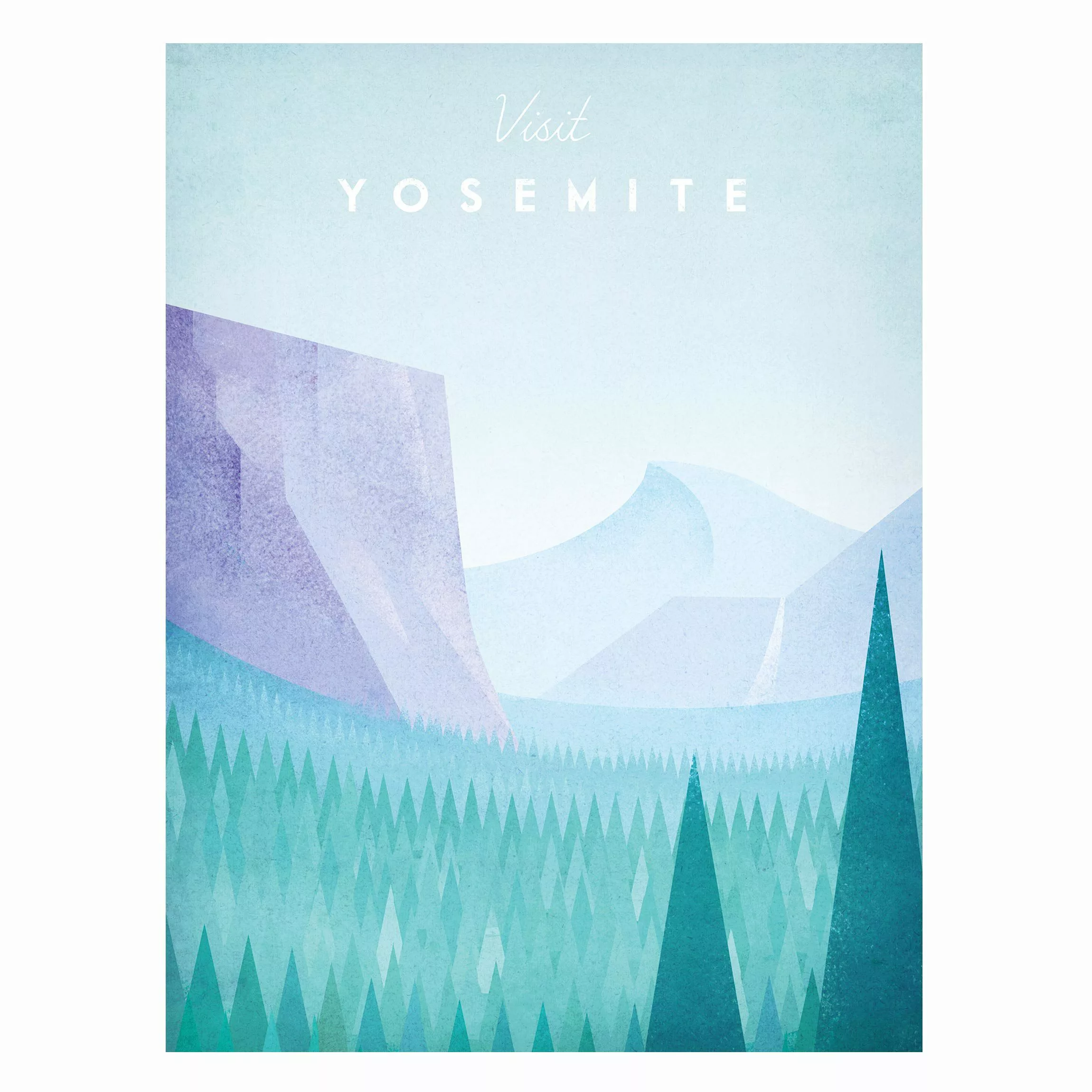 Magnettafel Architektur & Skyline - Hochformat 3:4 Reiseposter - Yosemite P günstig online kaufen