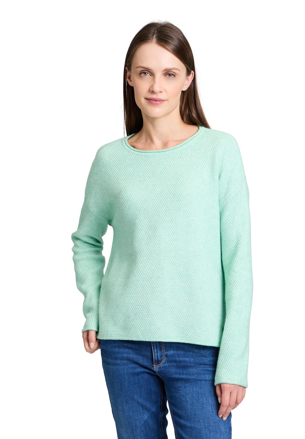 Betty&Co Strickpullover "Betty & Co Strickpullover mit Rundhalsausschnitt", günstig online kaufen