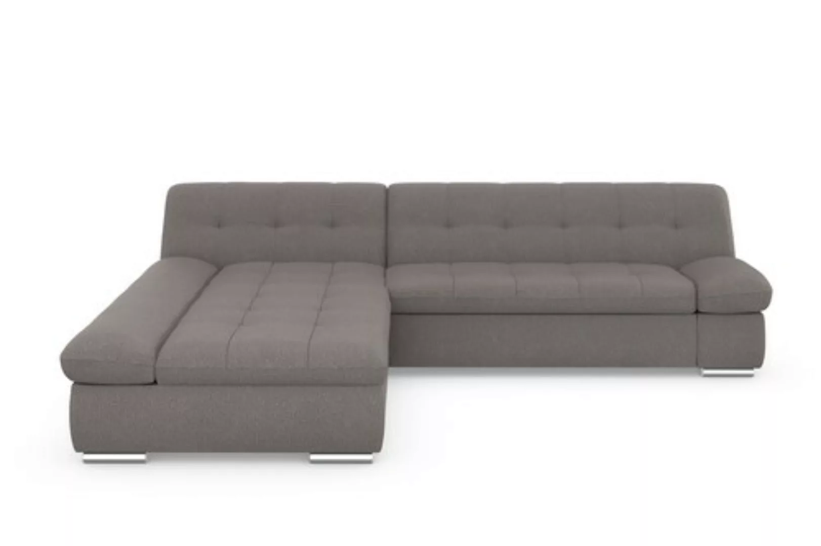 DOMO collection Ecksofa "Mona L-Form", wahlweise mit Bettfunktion günstig online kaufen