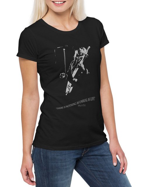 Urban Backwoods Print-Shirt Jeffrey Lee Pierce Retro Damen T-Shirt The Memo günstig online kaufen