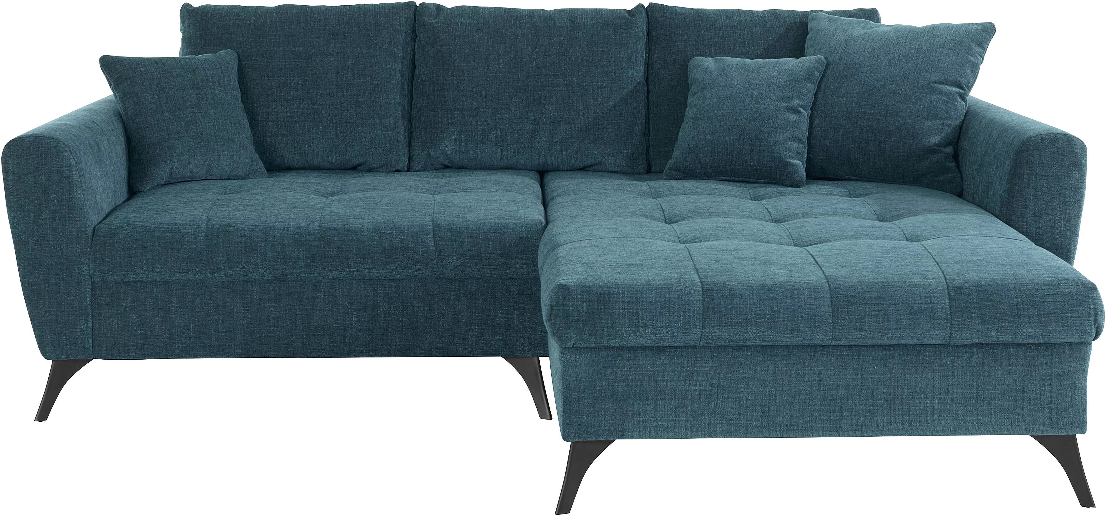 INOSIGN Ecksofa "Lörby L-Form", auch mit Aqua clean-Bezug, feine Steppung i günstig online kaufen