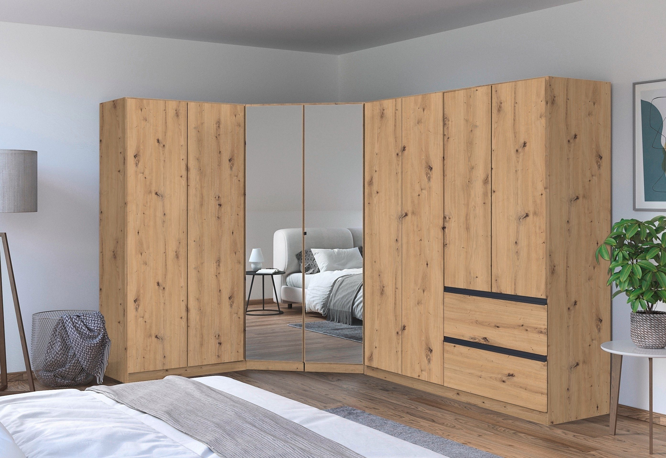 rauch Schrank-Set "Kleiderschrank Schrank Garderobe Wäscheschrank COSTA mit günstig online kaufen