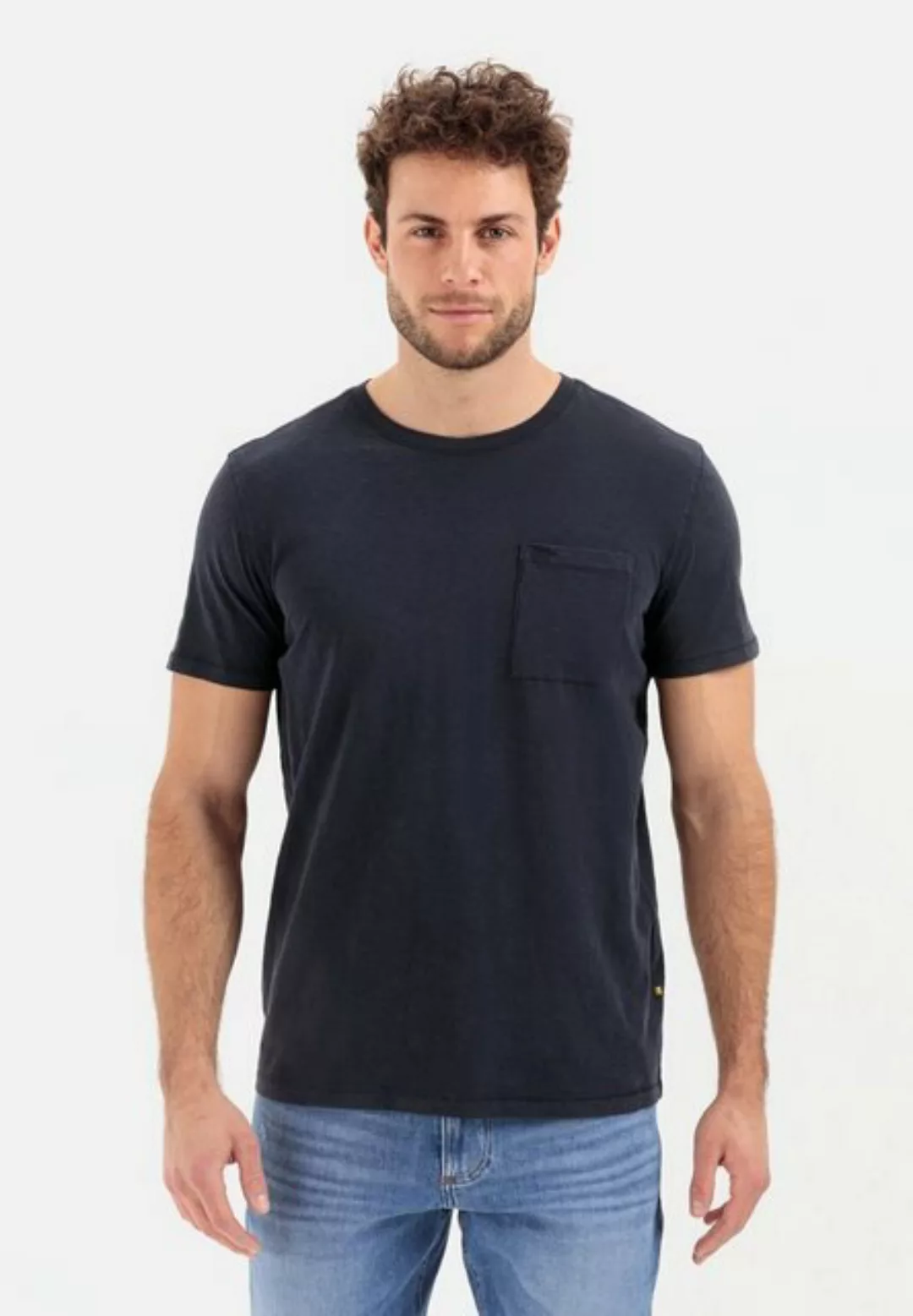 camel active T-Shirt aus Bio-Baumwolle günstig online kaufen