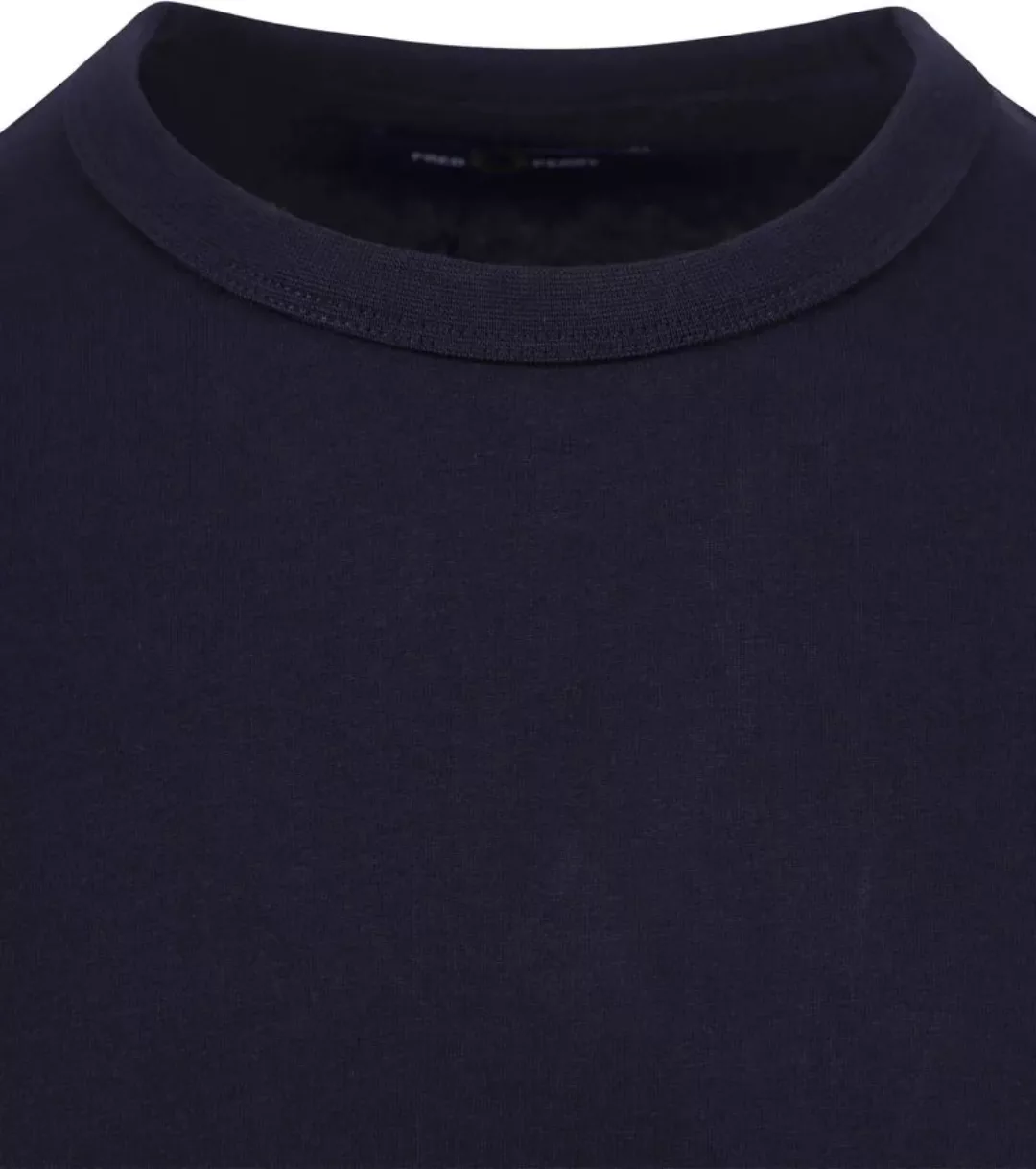 Fred Perry Ringer T-Shirt Dunkelblau - Größe M günstig online kaufen