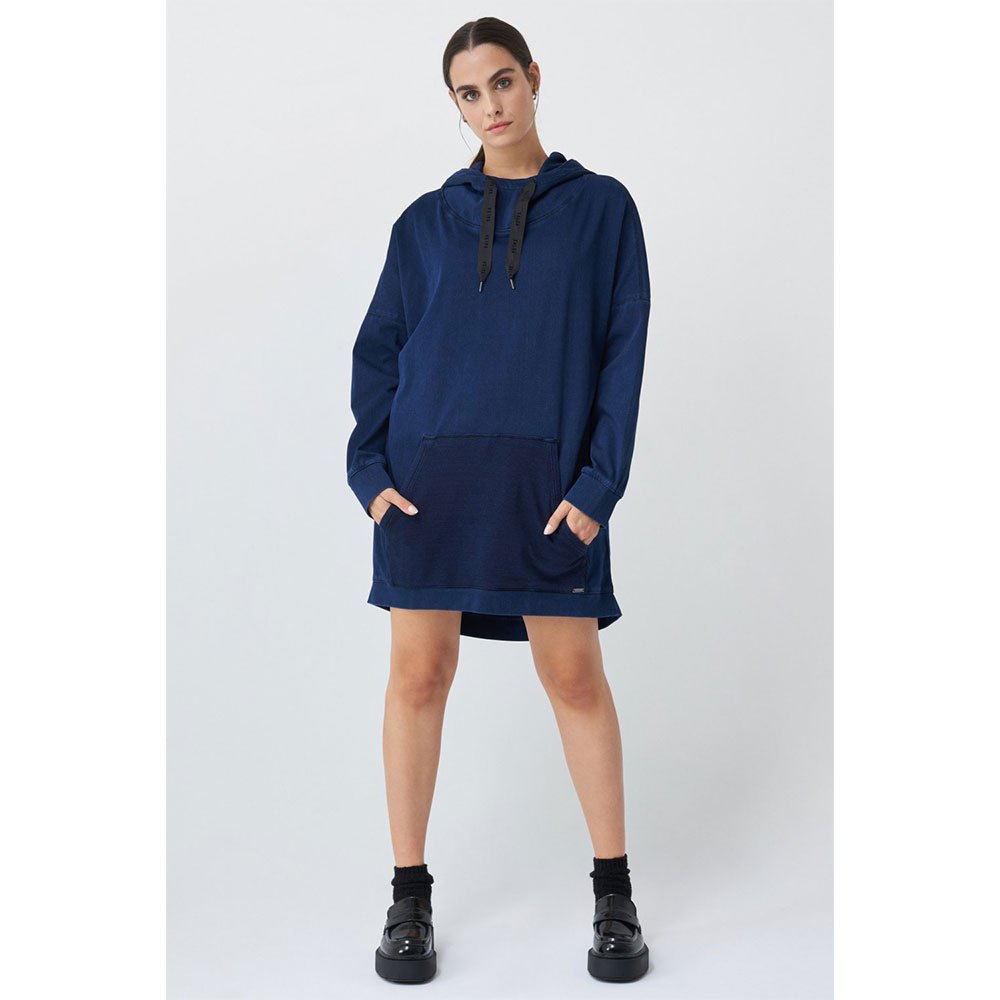 Salsa Jeans 126025-850 / Indigo Sweatshirt Dress Keid L Blue günstig online kaufen