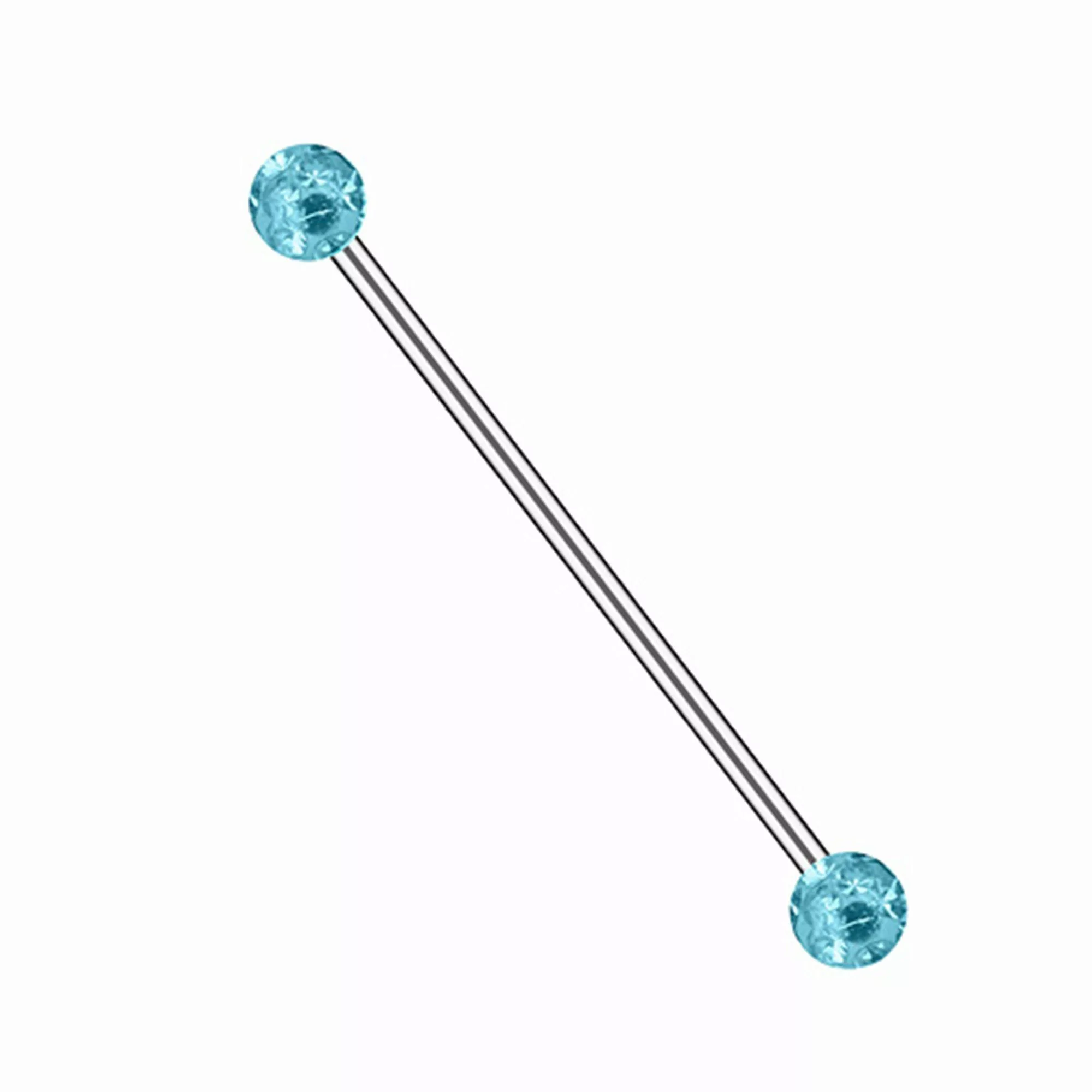 Taffstyle Piercing-Set Piercing Kristall Kugeln Industrial günstig online kaufen