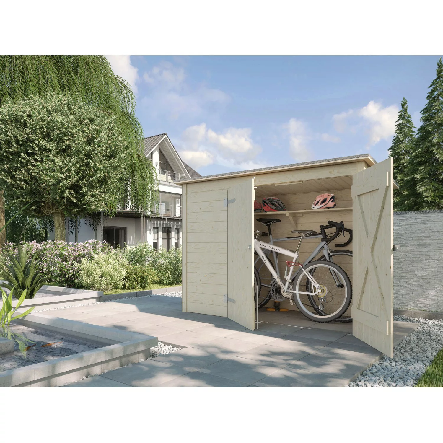 Weka Fahrrad-Box 205 cm x 84 cm günstig online kaufen