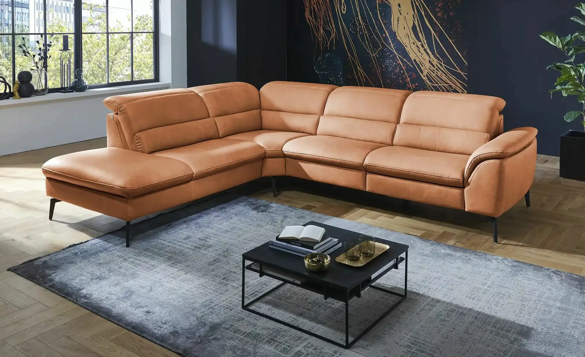 Hukla Ecksofa  Luisa ¦ braun ¦ Maße (cm): B: 298 H: 106 T: 258.0 Polstermöb günstig online kaufen