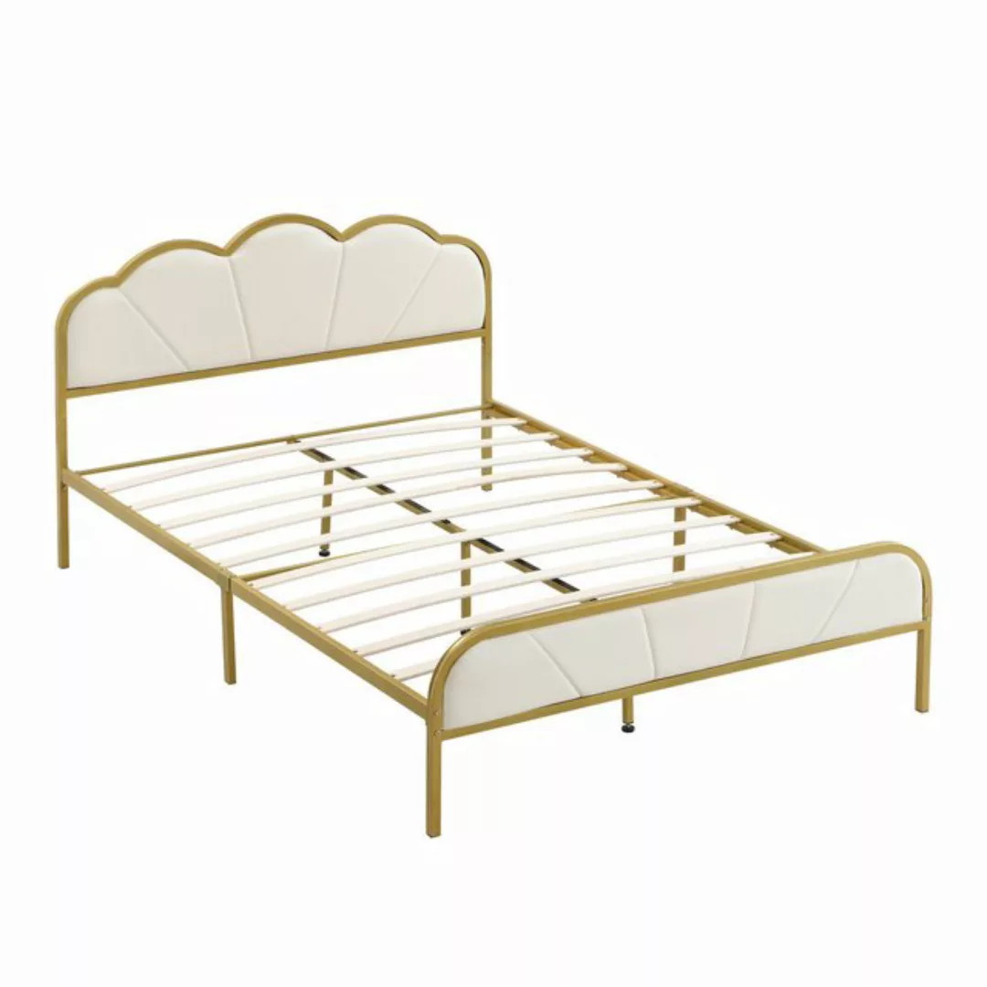 Gotagee Metallbett Eisenrahmenbett Flachbett Modern Jugendbett Einzelbett D günstig online kaufen