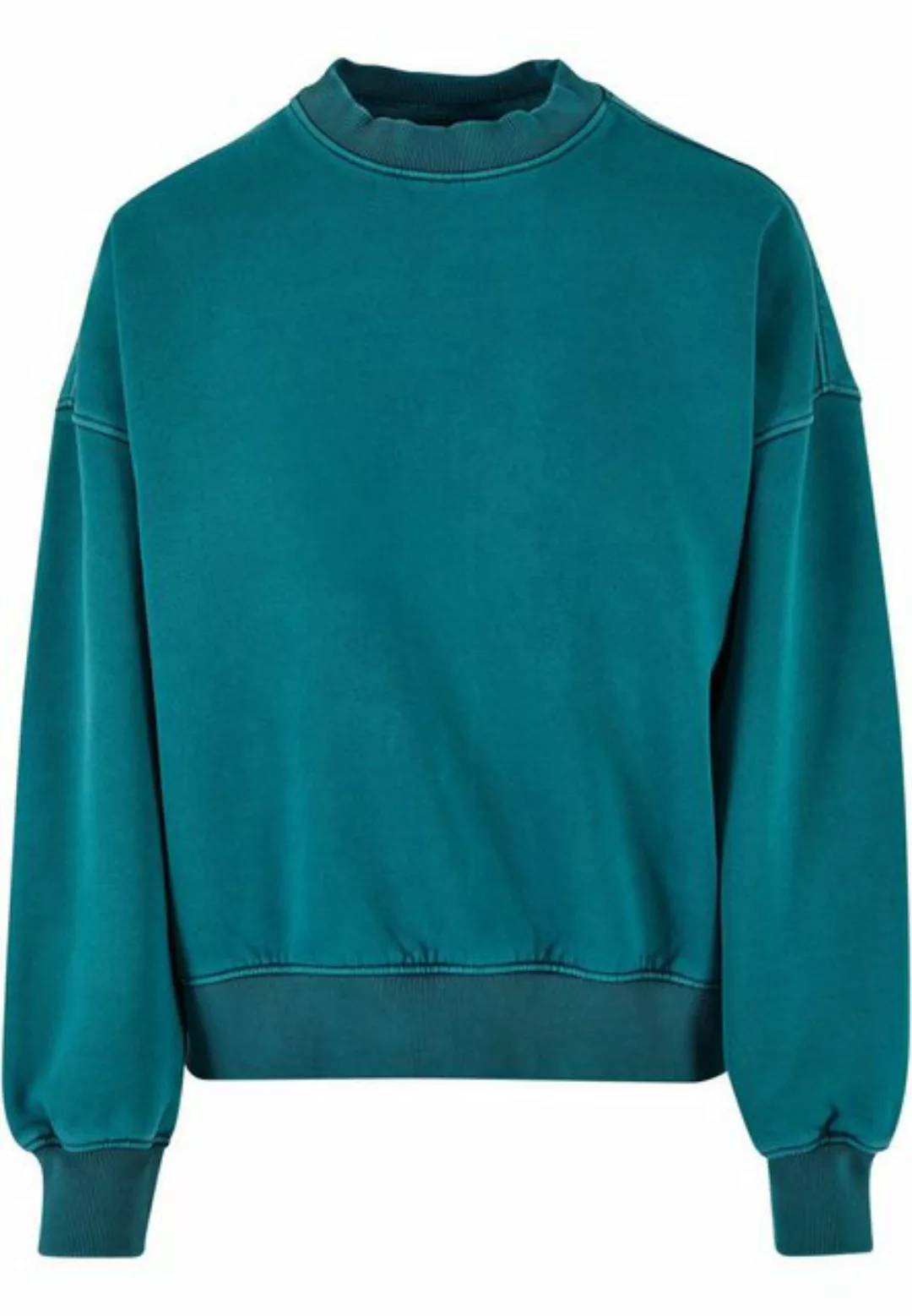 URBAN CLASSICS Sweater Urban Classics Damen Ladies Oversized Stone Washed C günstig online kaufen