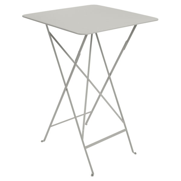 Bistro Stehtisch 71x71 Lehmgrau günstig online kaufen