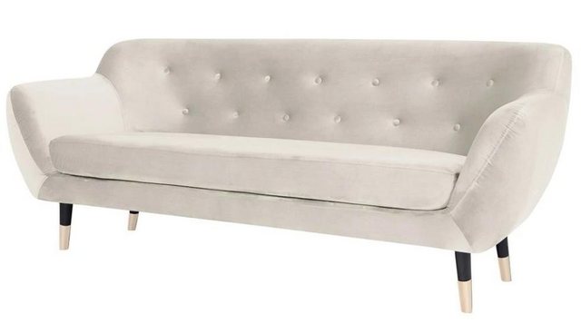 Xlmoebel Sofa Beige Stoff Wohnzimmer Design Couch Polster Sofa Chesterfield günstig online kaufen