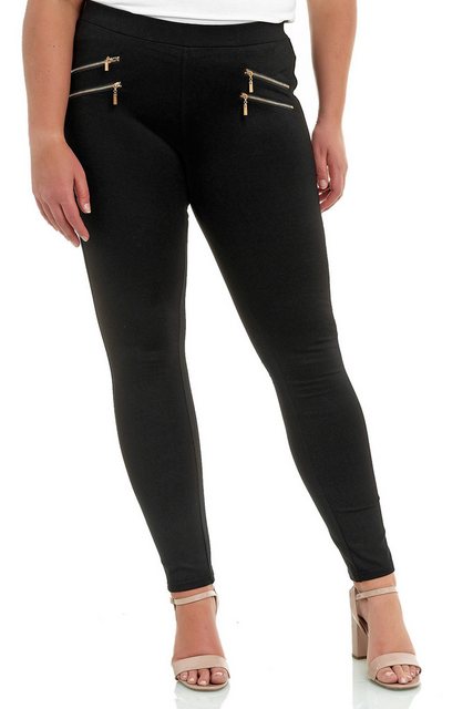 Elara Stretch-Hose Elara Damen Hose Übergröße (1-tlg) günstig online kaufen