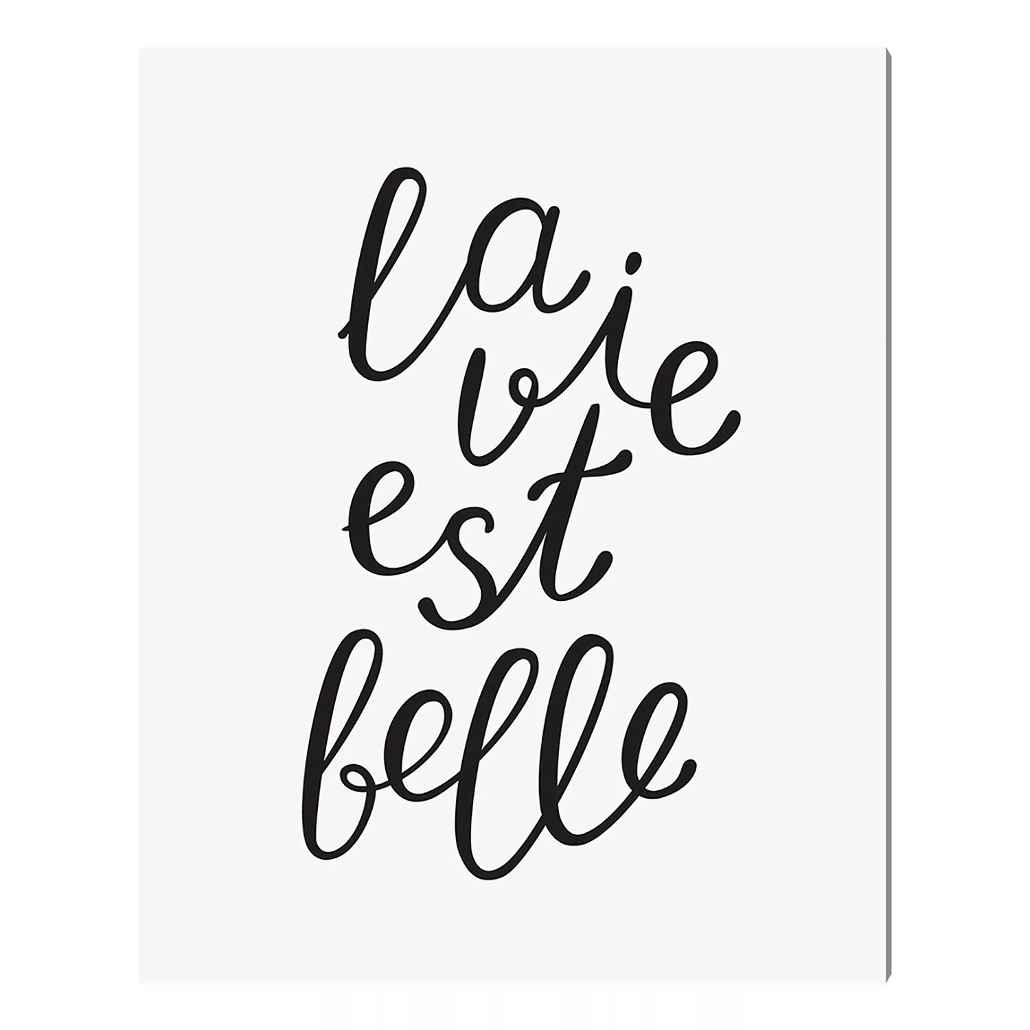 home24 Bild La Vie Est Belle II günstig online kaufen