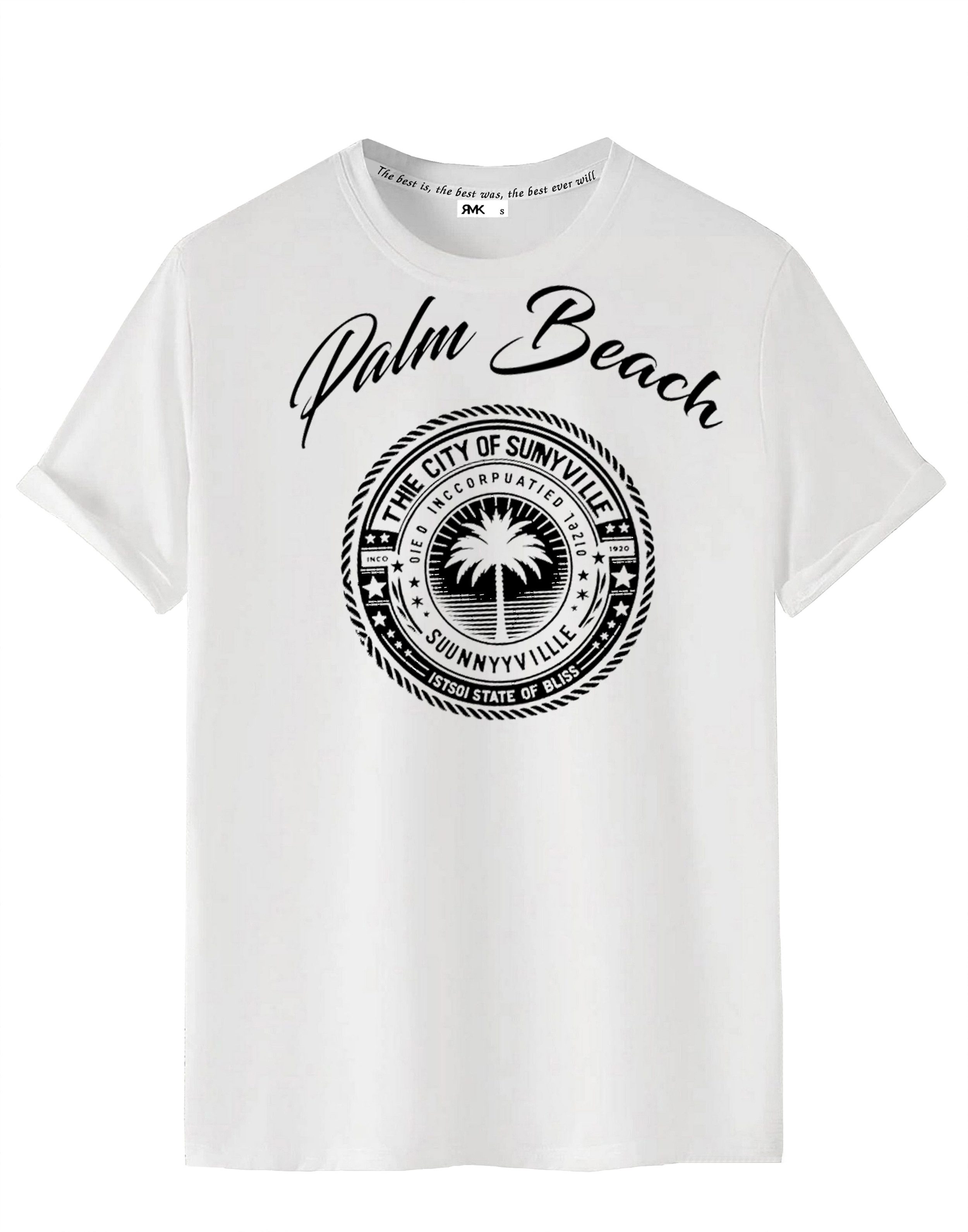 RMK T-Shirt Herren Shirt Basic Rundhals günstig online kaufen
