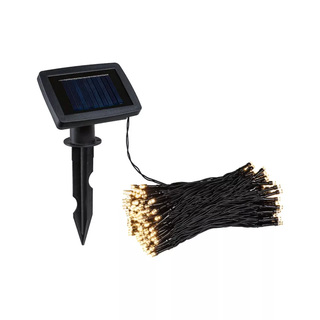 Paulmann LED Gartenstrahler "Solar Lichterkette Aurinka IP44 3000K 0lm/m Sc günstig online kaufen