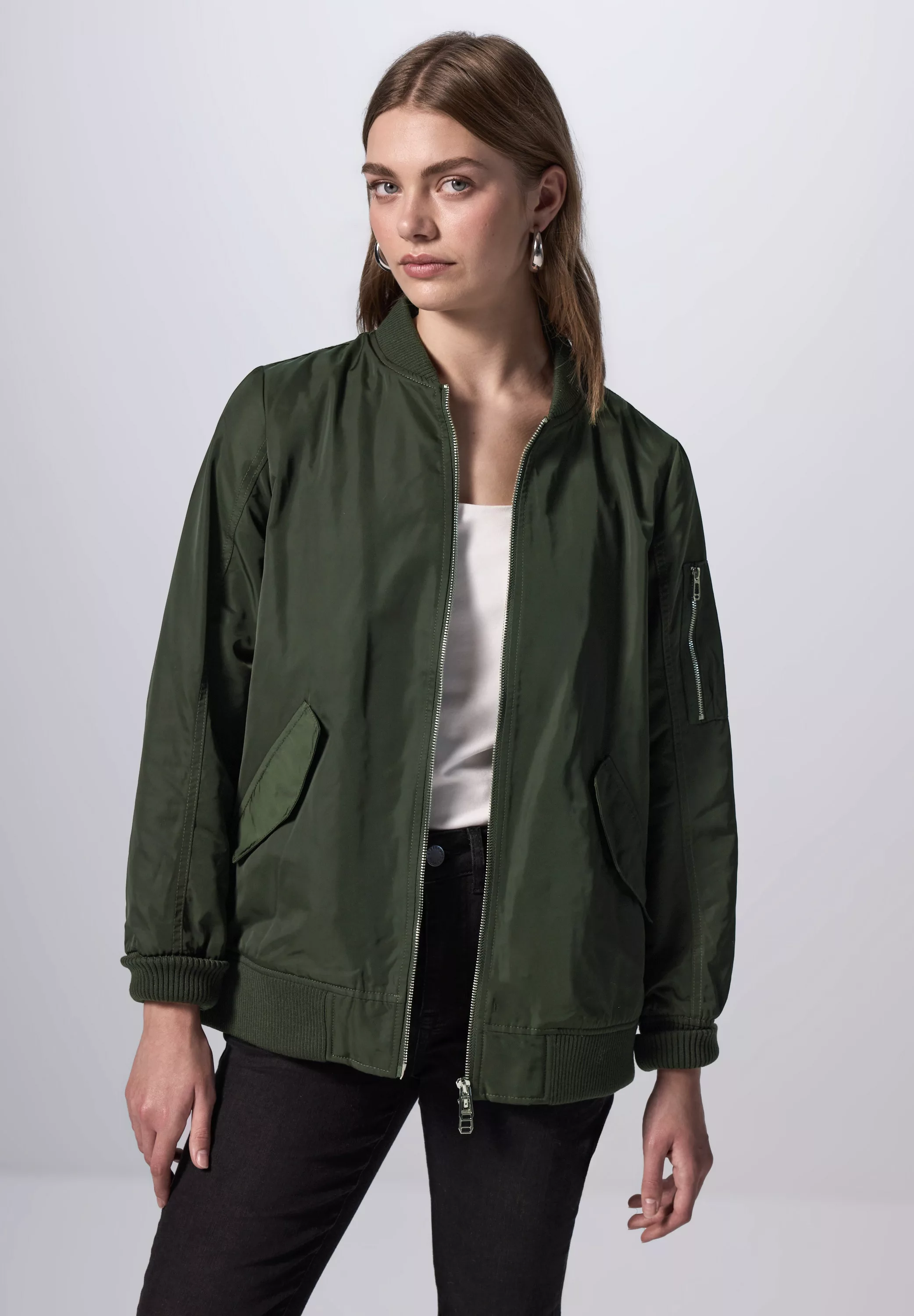 STREET ONE STUDIO Blouson, ohne Kapuze, im Oversize-Style günstig online kaufen