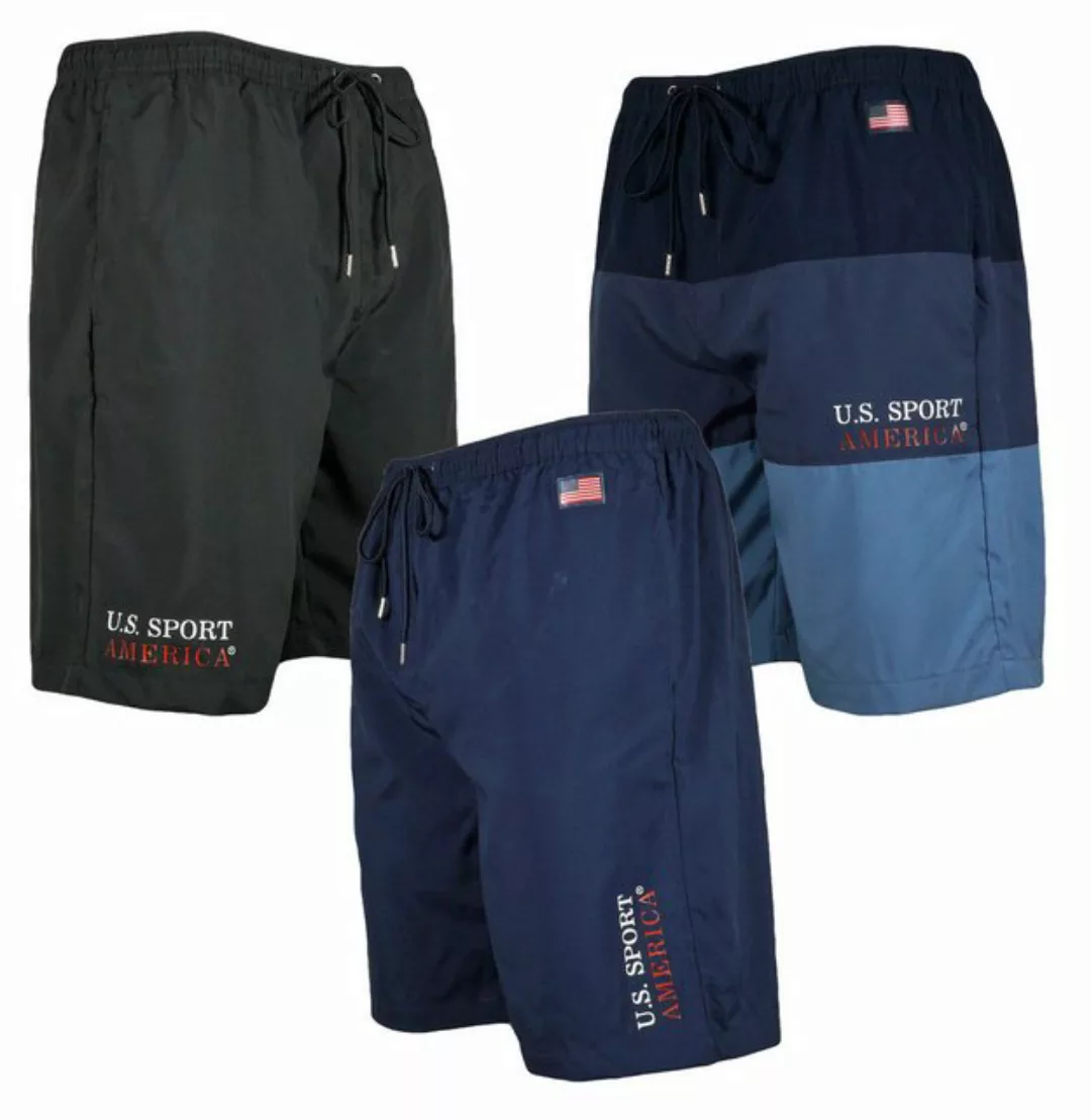 U.S. Sport America Shorts U.S. Sport America Herren Beachshorts Bermuda Sch günstig online kaufen