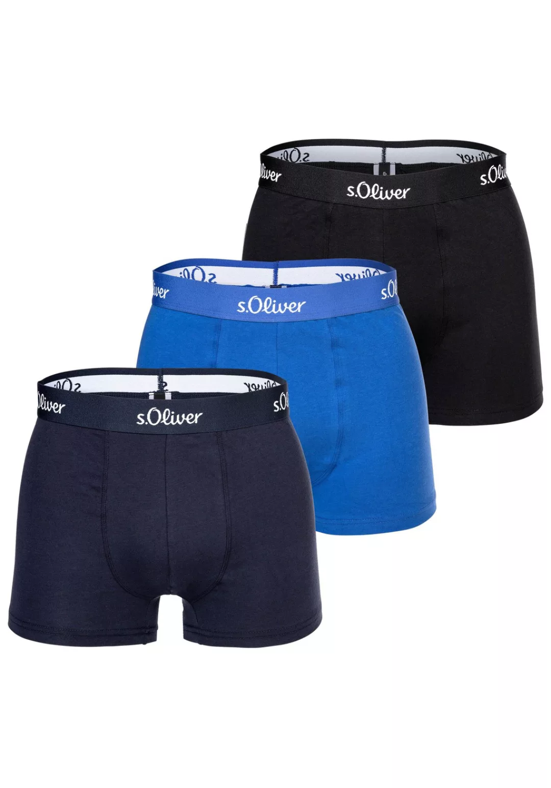 s.Oliver Boxershorts "Boxershort 3er Pack" günstig online kaufen