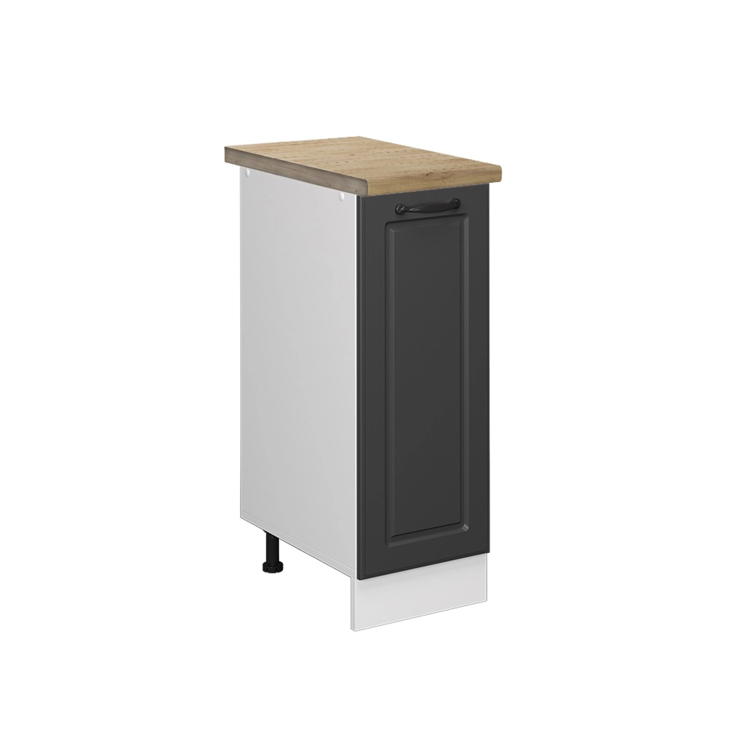 Vicco Apothekerschrank R-Line, Anthrazit Landhaus/Weiß, 30 günstig online kaufen
