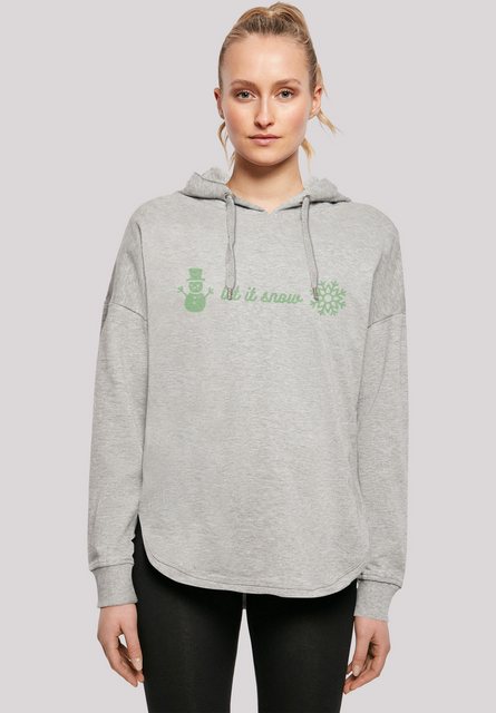 F4NT4STIC Kapuzenpullover "Let It Snow Weihnachten", Print günstig online kaufen