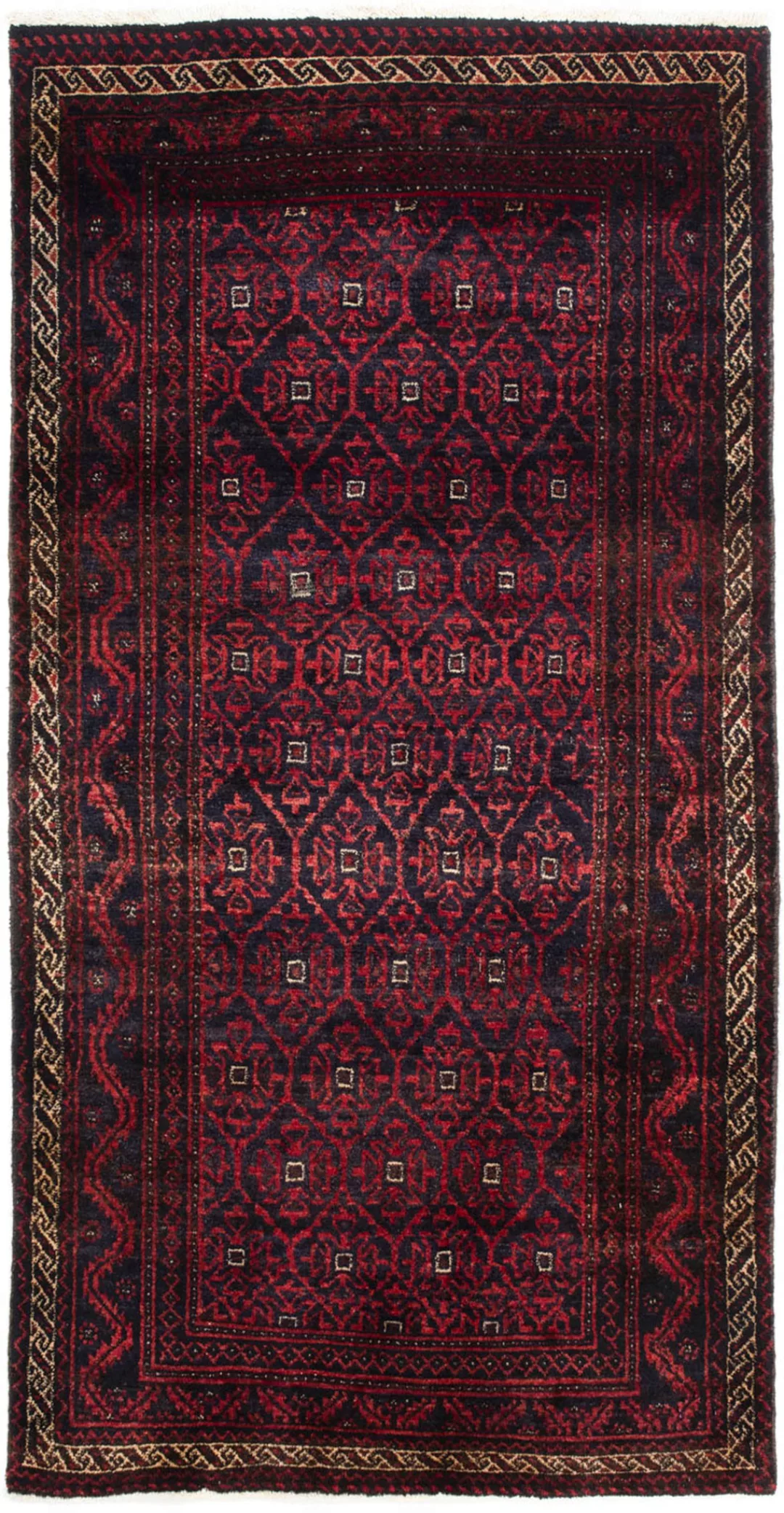 morgenland Orientteppich »Belutsch - 177 x 92 cm - dunkelrot«, rechteckig günstig online kaufen