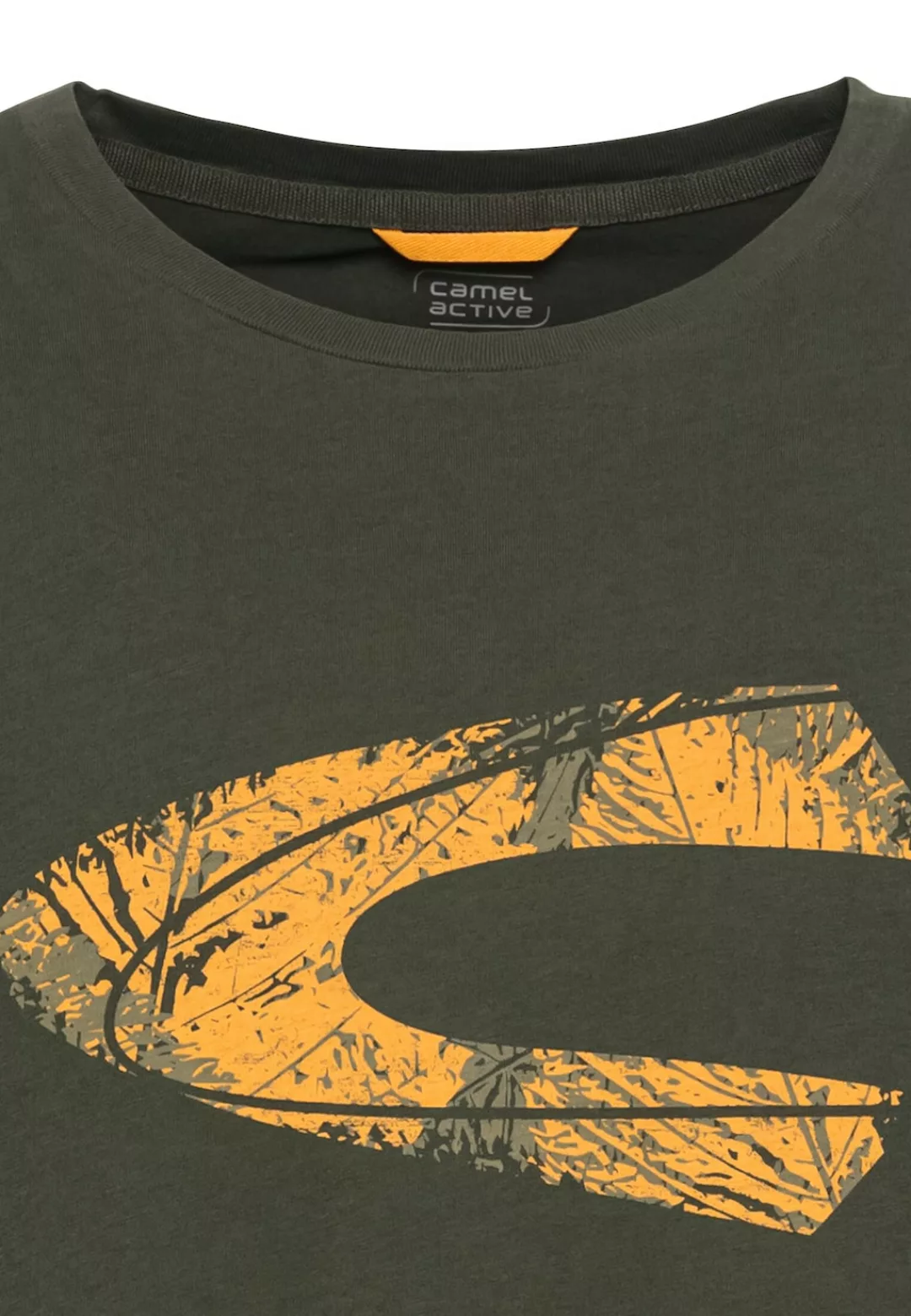 camel active T-Shirt, mit Logo-Print günstig online kaufen