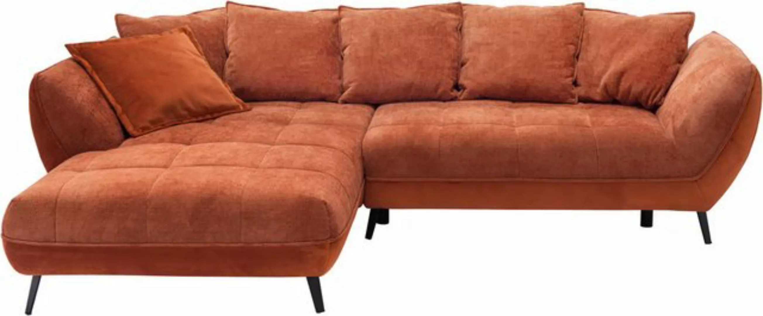 exxpo - sofa fashion Ecksofa "Midway mit einfacher Easy-Lift-Bettfunktion, günstig online kaufen