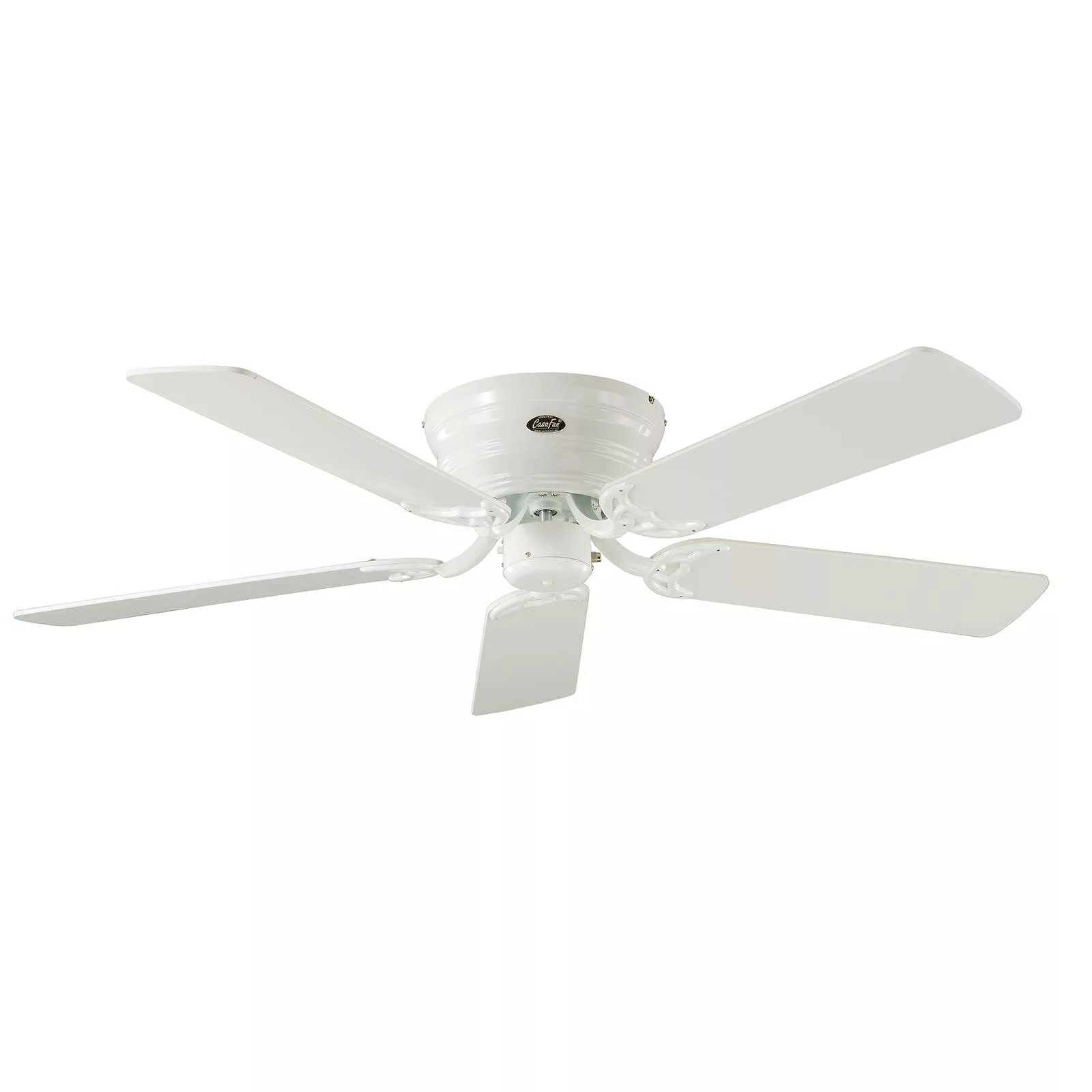 Deckenventilator Classic Flat III weiß Ø 132 cm günstig online kaufen