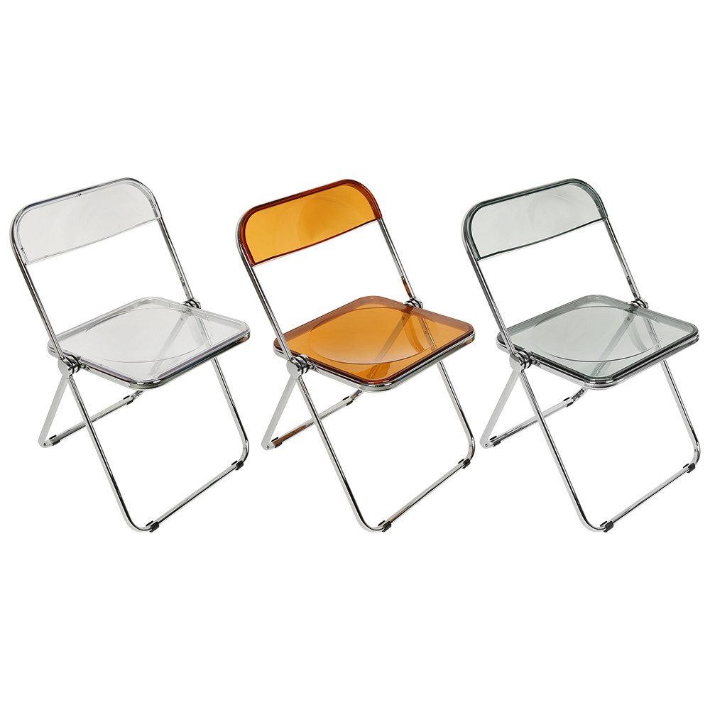 JEOBEST Klappstuhl Acryl Transparent Stuhl, (Stück, günstig online kaufen