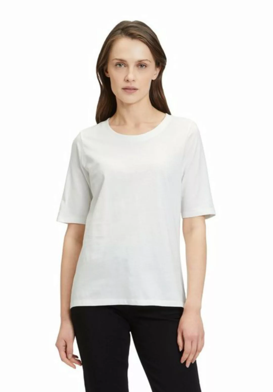 Betty Barclay T-Shirt mit Rundhalsausschnitt (1-tlg) Rippbündchen günstig online kaufen