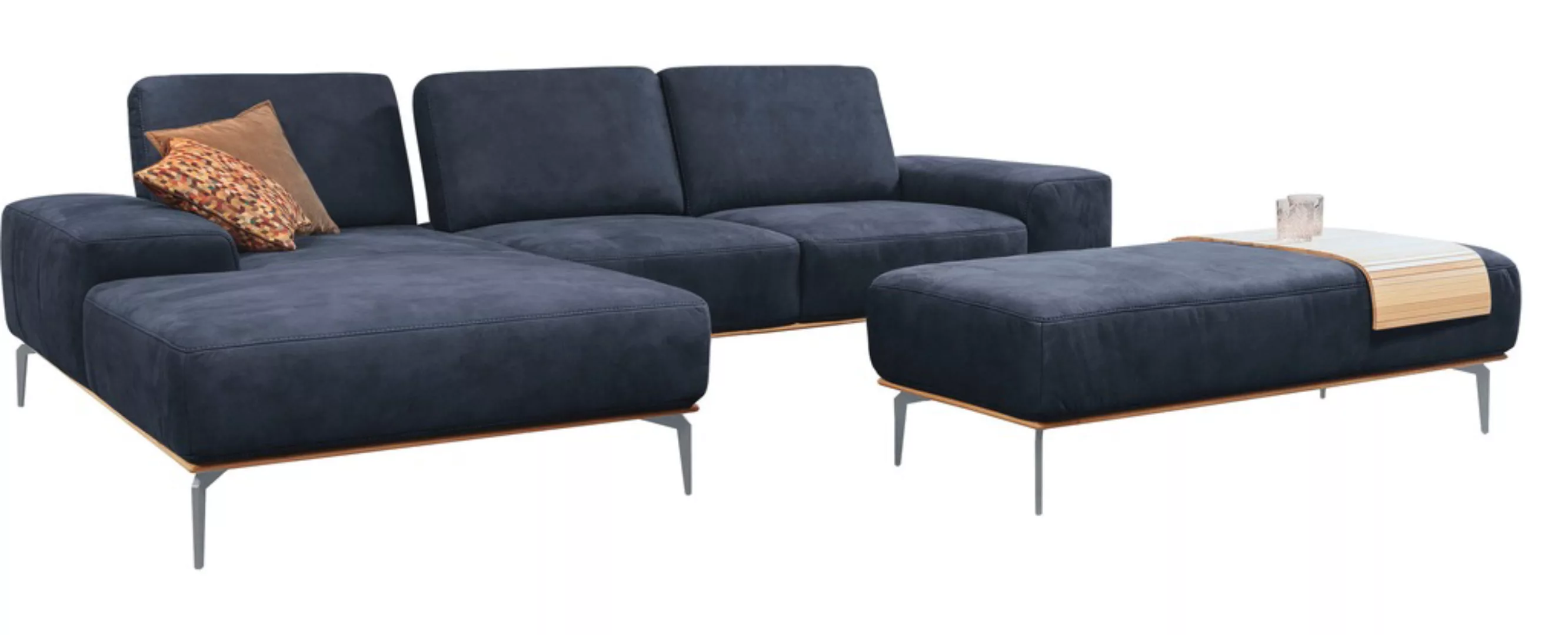 W.SCHILLIG Ecksofa "run, Designsofa mit tollem Sitzkomfort, bequem, L-Form" günstig online kaufen