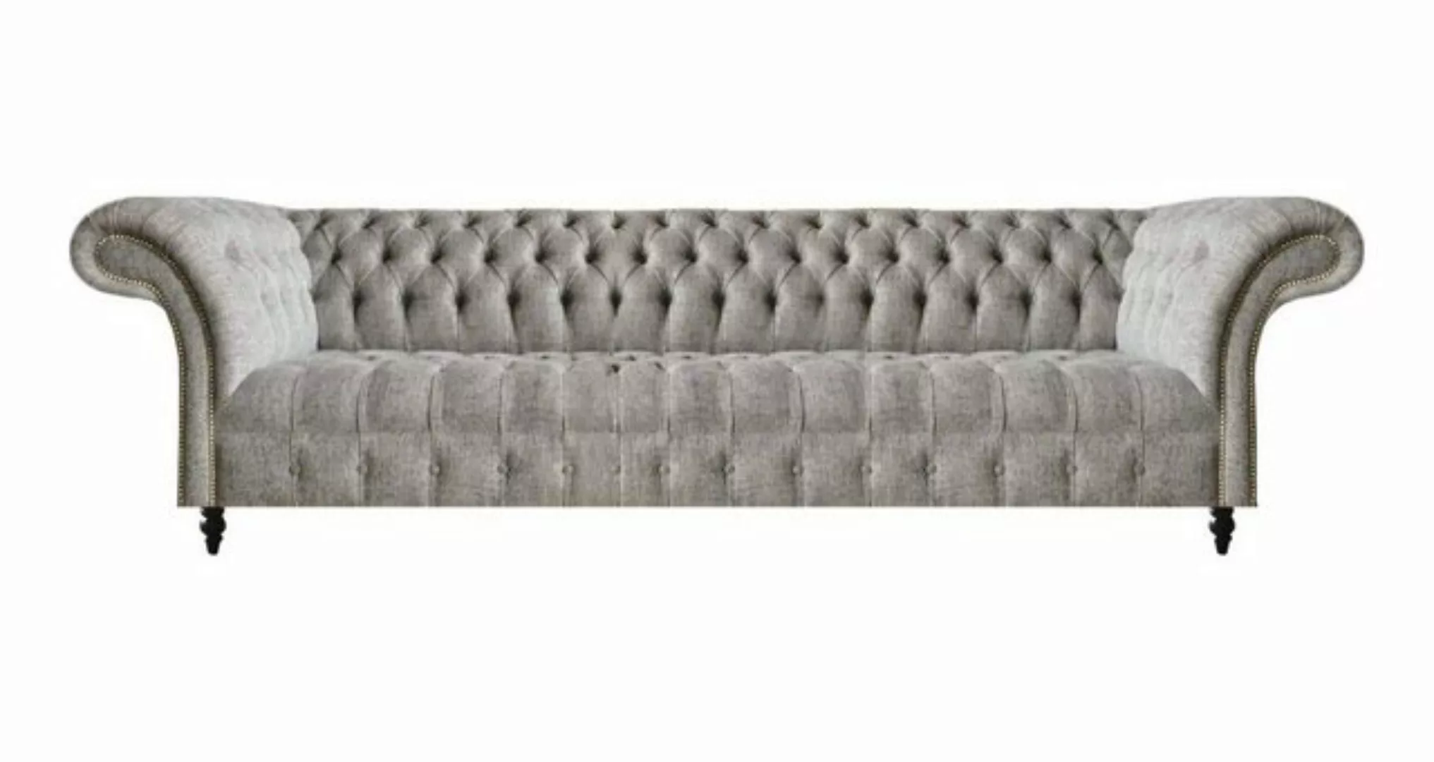 JVmoebel Chesterfield-Sofa Chesterfield Luxus Sofa Couch Viersitzer Design günstig online kaufen