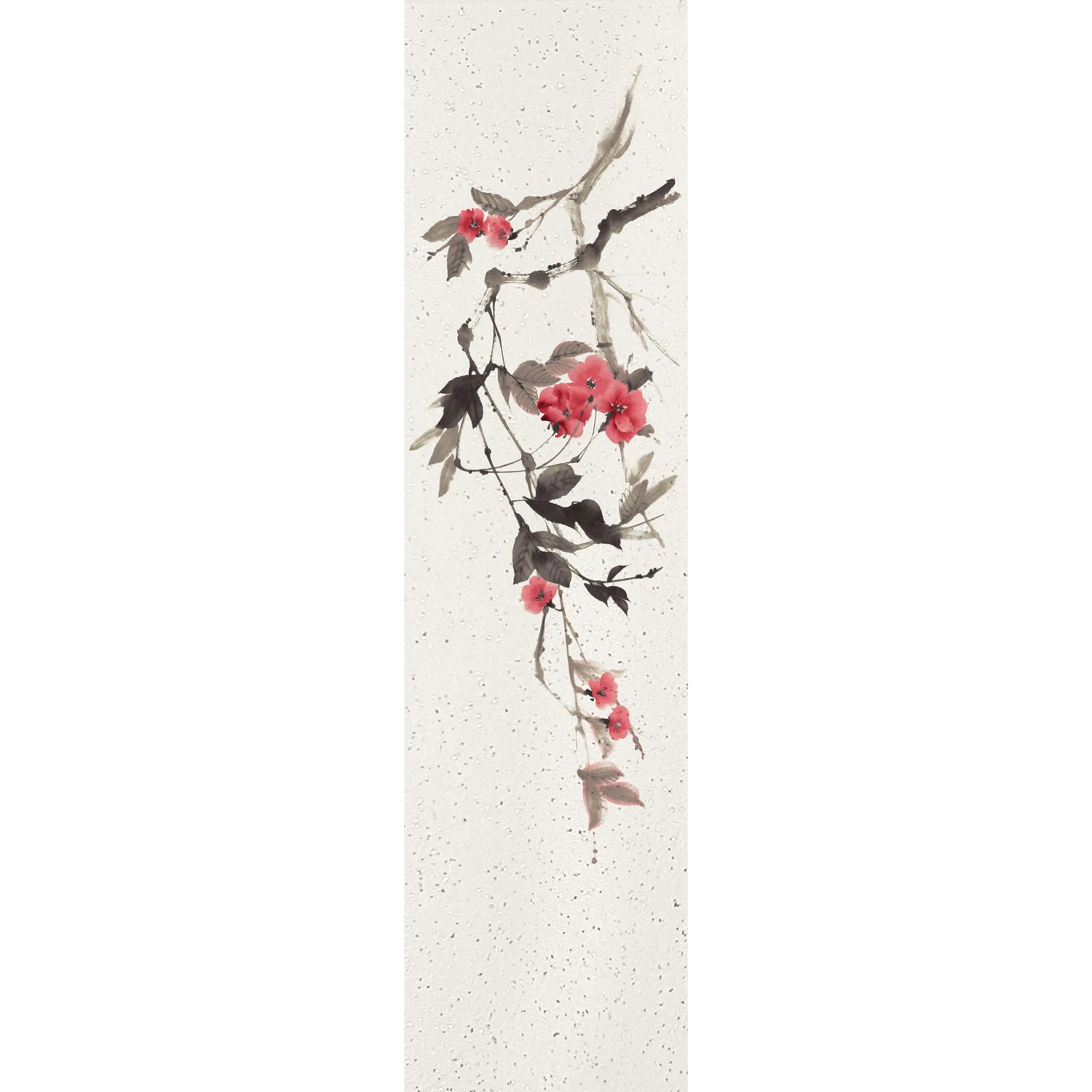 Marburg Vliestapete Blumen Crushed-Optik Modern 270 cm x 70 cm Weiß günstig online kaufen