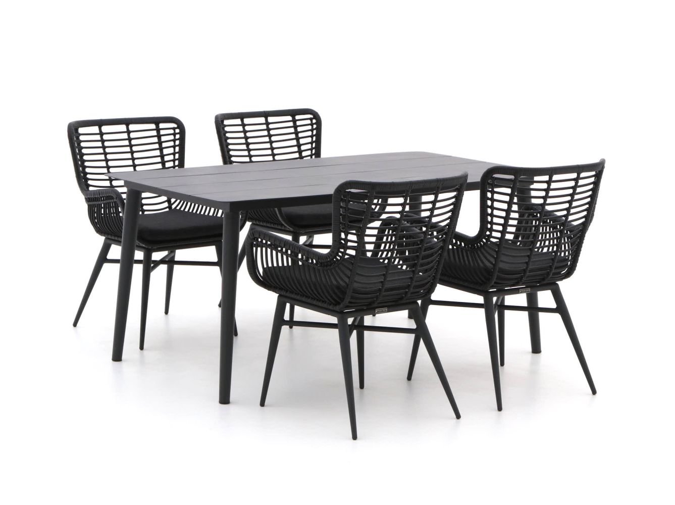 Intenso Asti/Sora 160 cm Gartenmöbel-Set 5-teilig günstig online kaufen