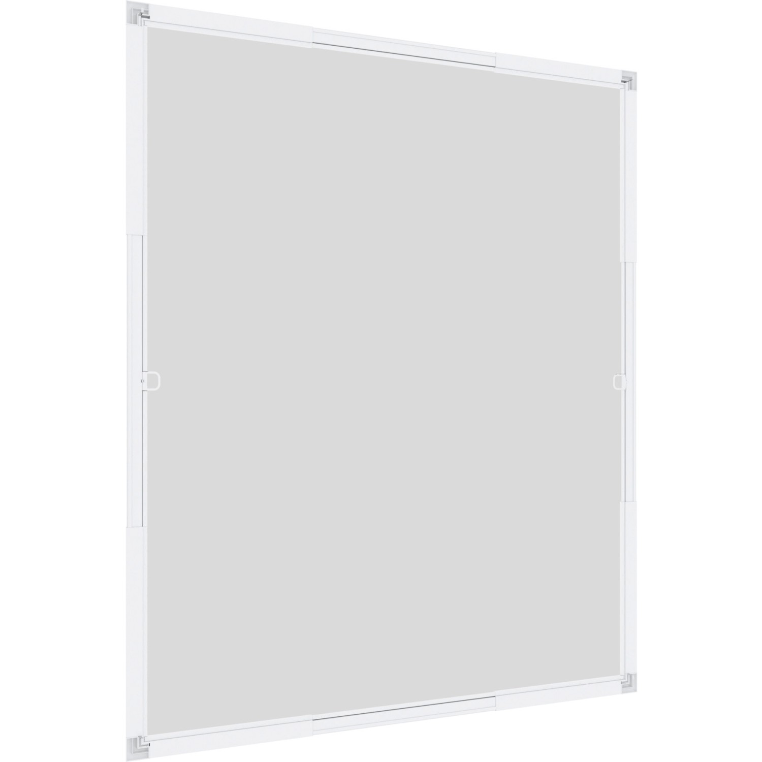 Windhager Rahmen Fenster Flexi Fit Aluminium Weiß 130 cm x 150 cm günstig online kaufen