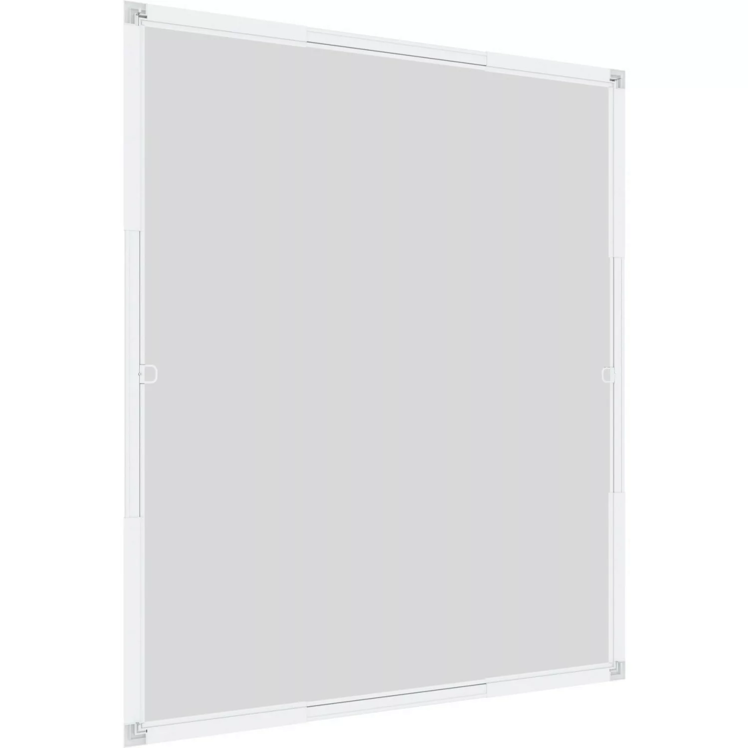 Windhager Rahmen Fenster Flexi Fit Aluminium Weiß 130 cm x 150 cm günstig online kaufen