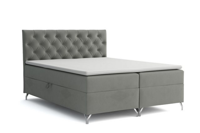 Deine Möbel 24 Boxspringbett GAVI Boxspring Komplettbett Polsterbett Bonell günstig online kaufen