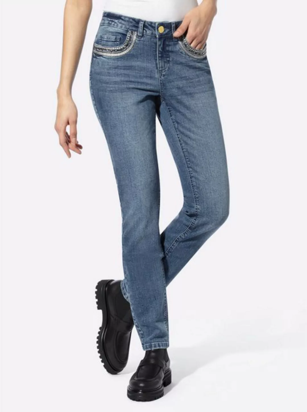 heine Bequeme Jeans Push-up-Jeans günstig online kaufen