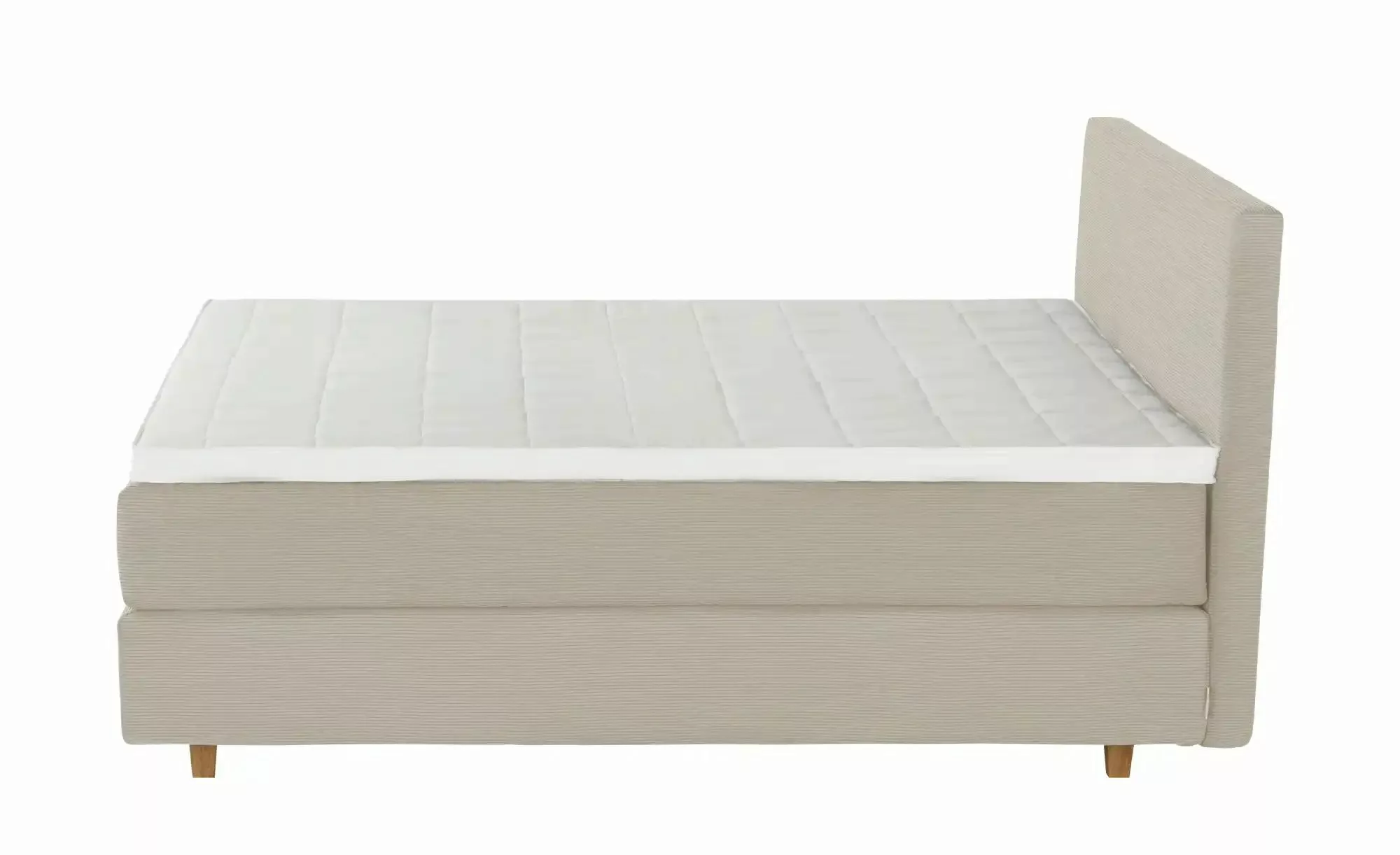 Jette Home Boxspringbett  Jette Flex ¦ beige ¦ Maße (cm): B: 185 H: 110,5 B günstig online kaufen