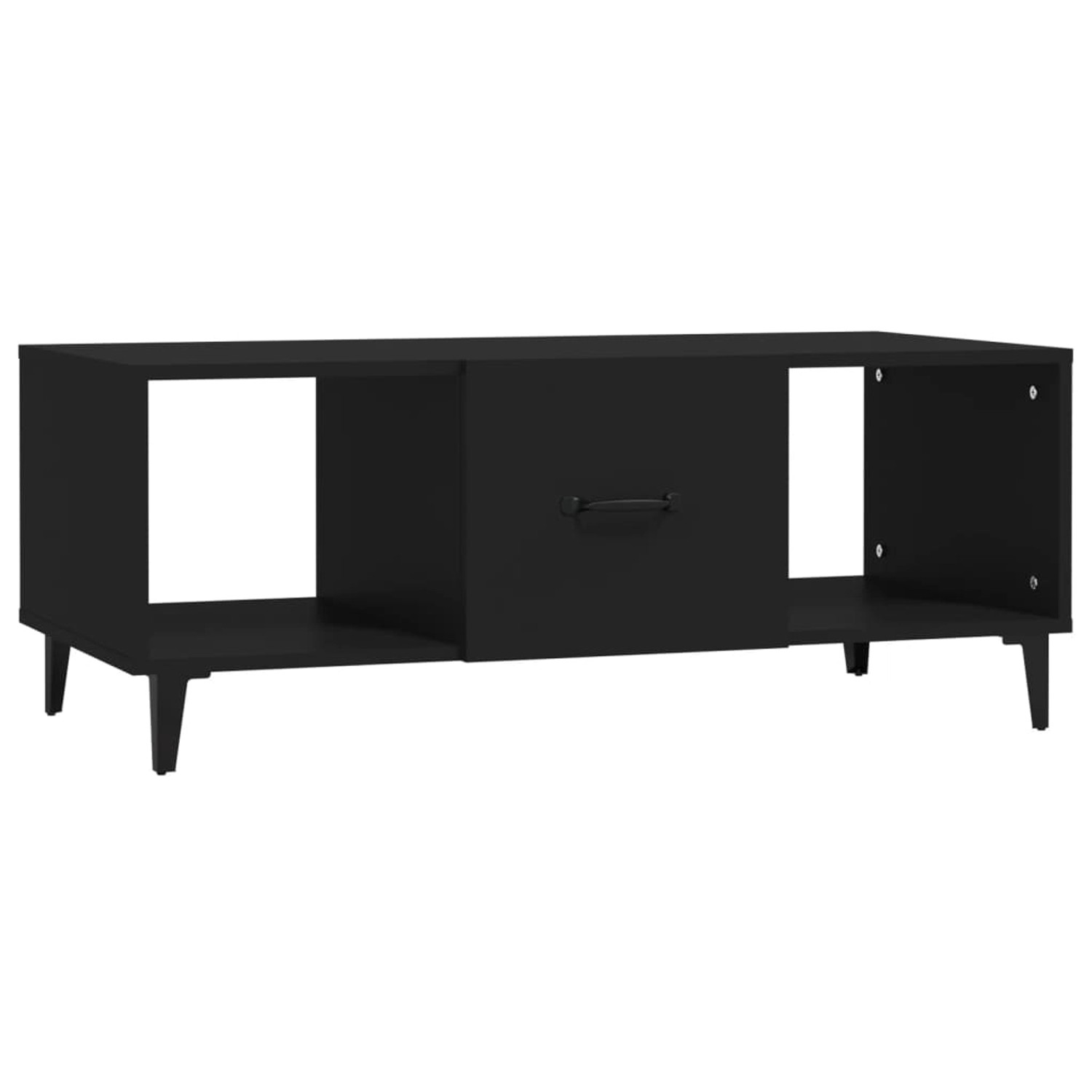 vidaXL Couchtisch Schwarz 102x50x40 cm Holzwerkstoff Modell 8 günstig online kaufen