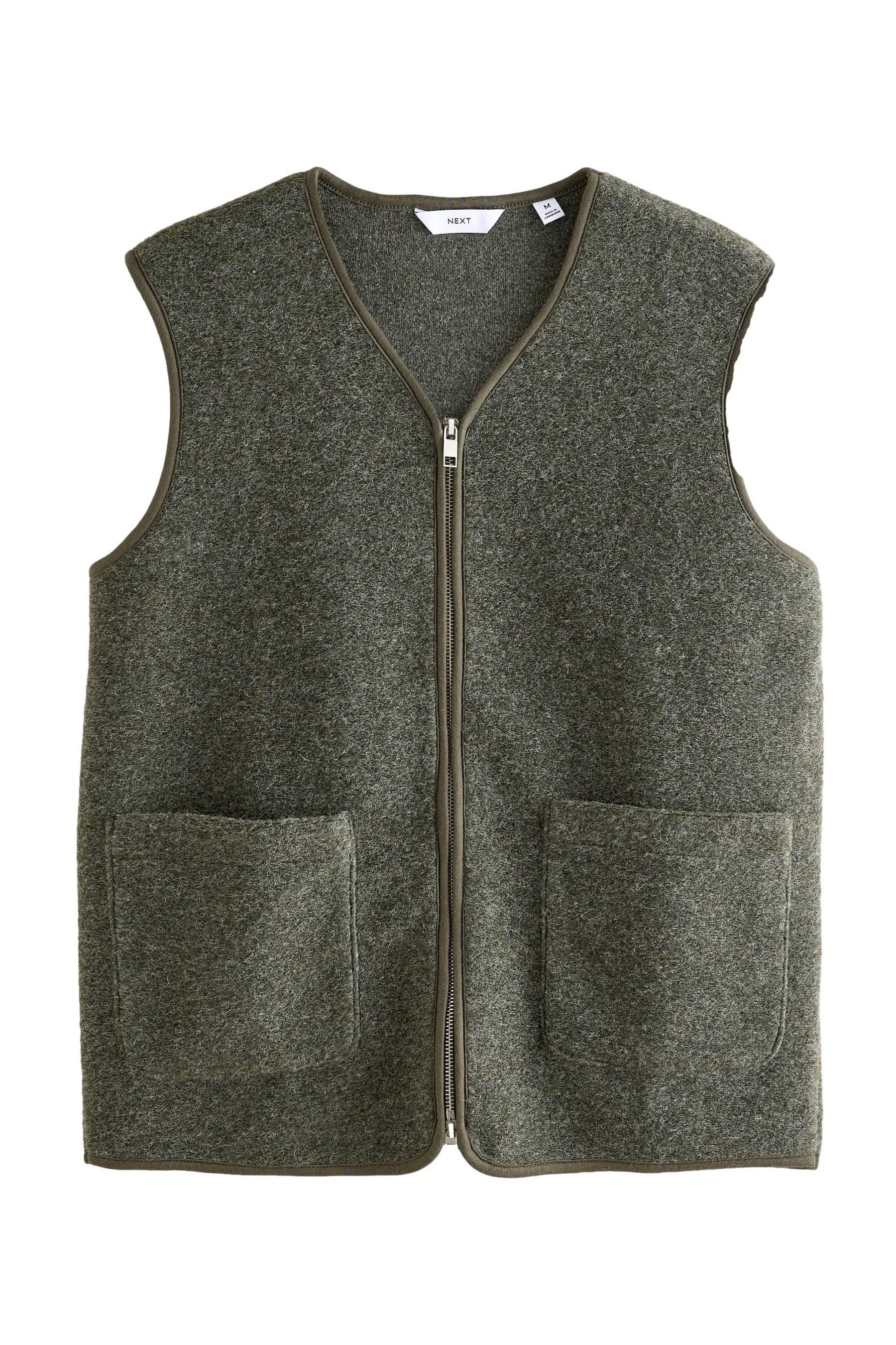 Next Fleeceweste Gilet aus Wolle (1-tlg) günstig online kaufen