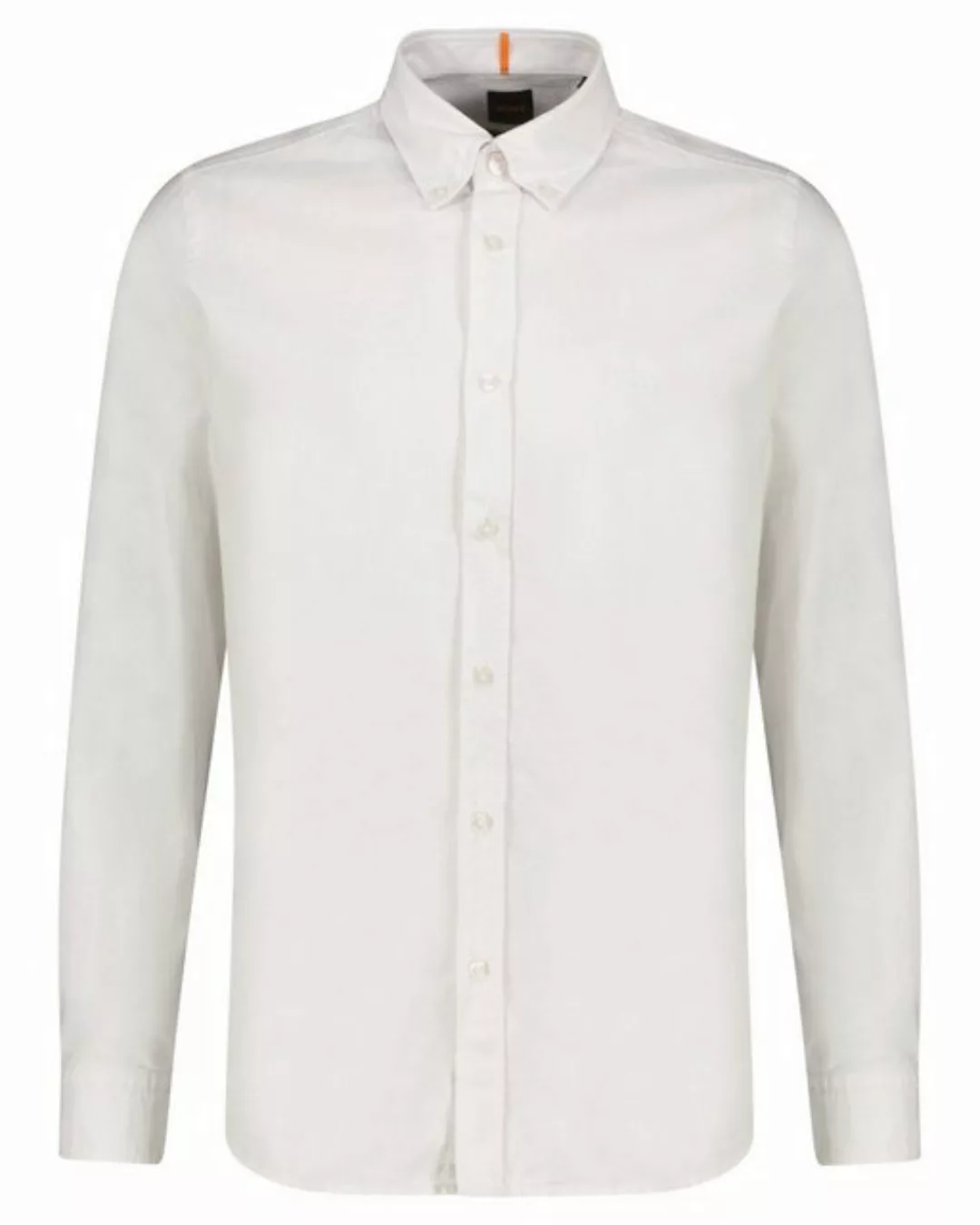BOSS Rash Short Sleeve Hemd Leinen Weiß - Größe XL günstig online kaufen