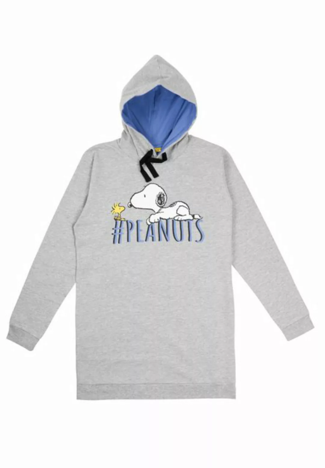 United Labels® Sweatshirt Peanuts Snoopy Sweatkleid Damen Oversize Hoodie K günstig online kaufen