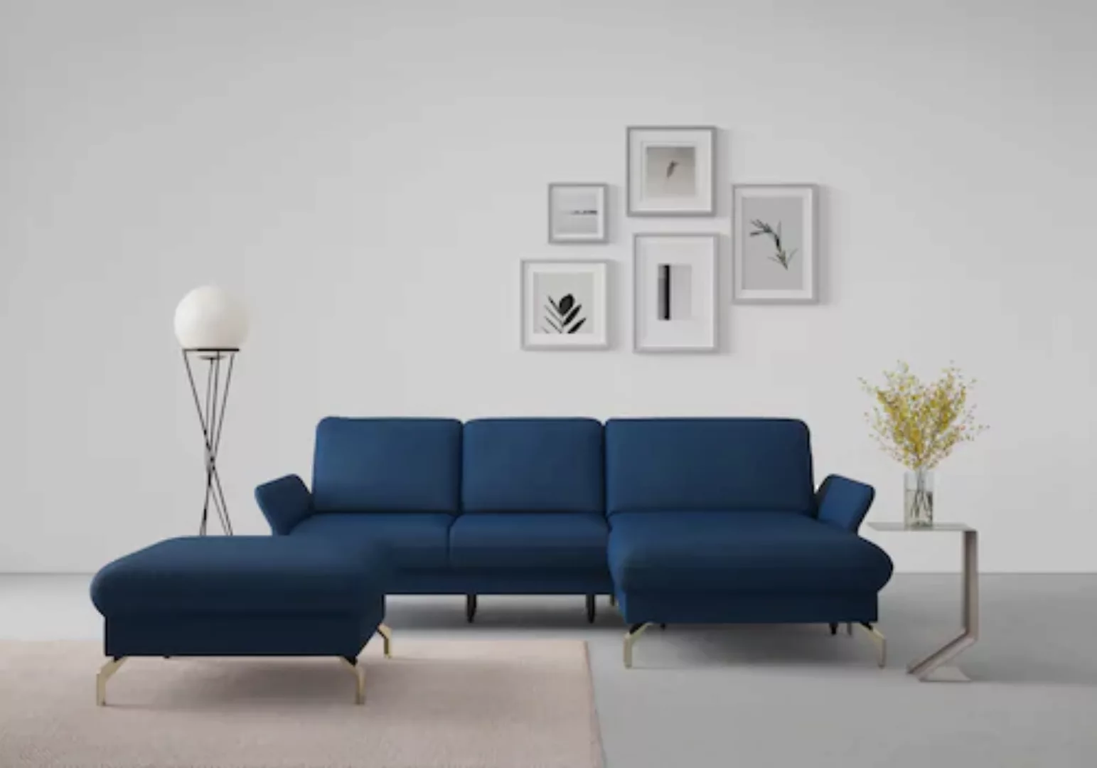 sit&more Ecksofa »Fashion L-Form«, wahlweise mit Kopfteilverstellung, Vorzi günstig online kaufen