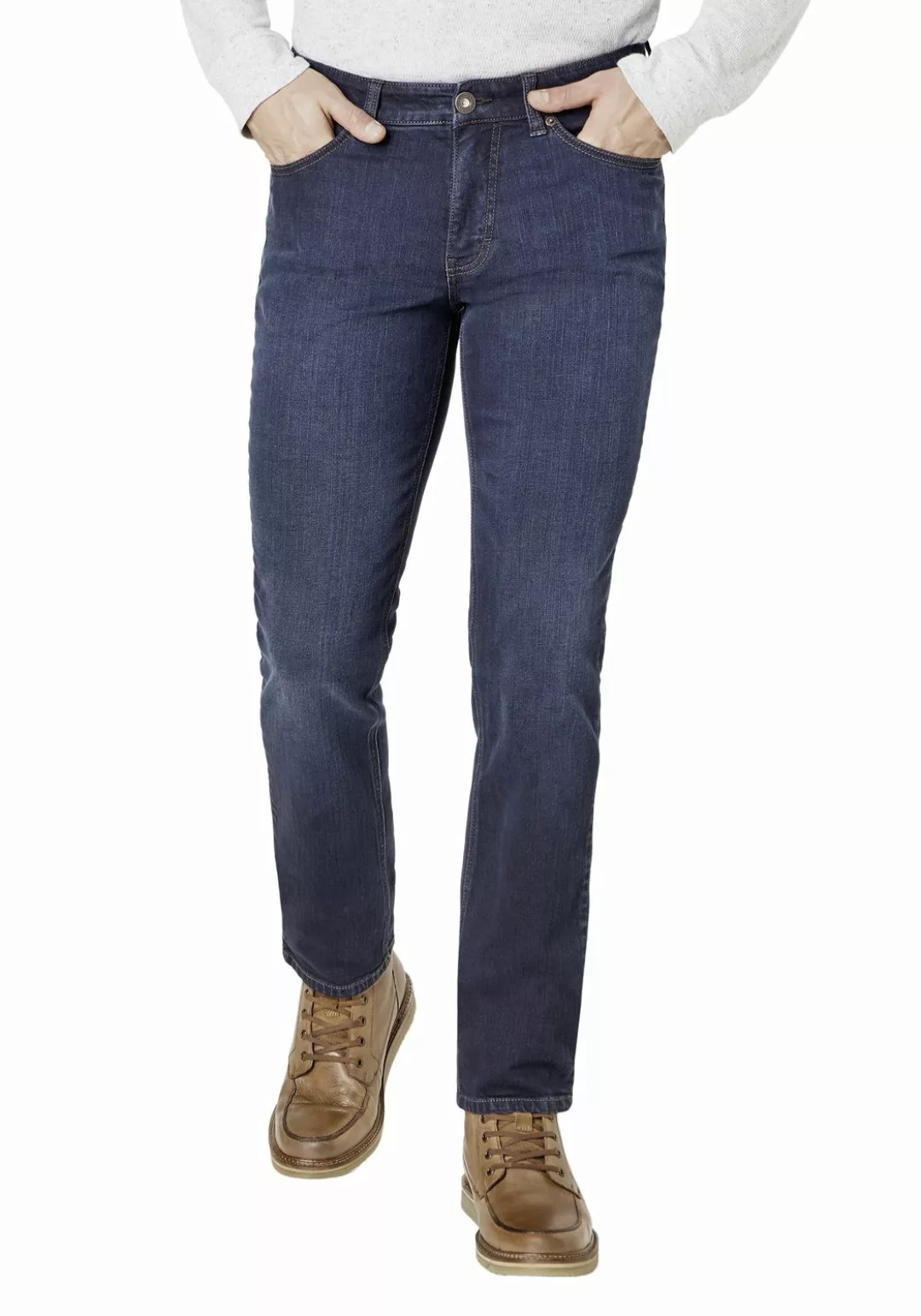 Paddock`s Herren Jeans RANGER PIPE - Slim Fit - Blau - Blue Black Soft Used günstig online kaufen