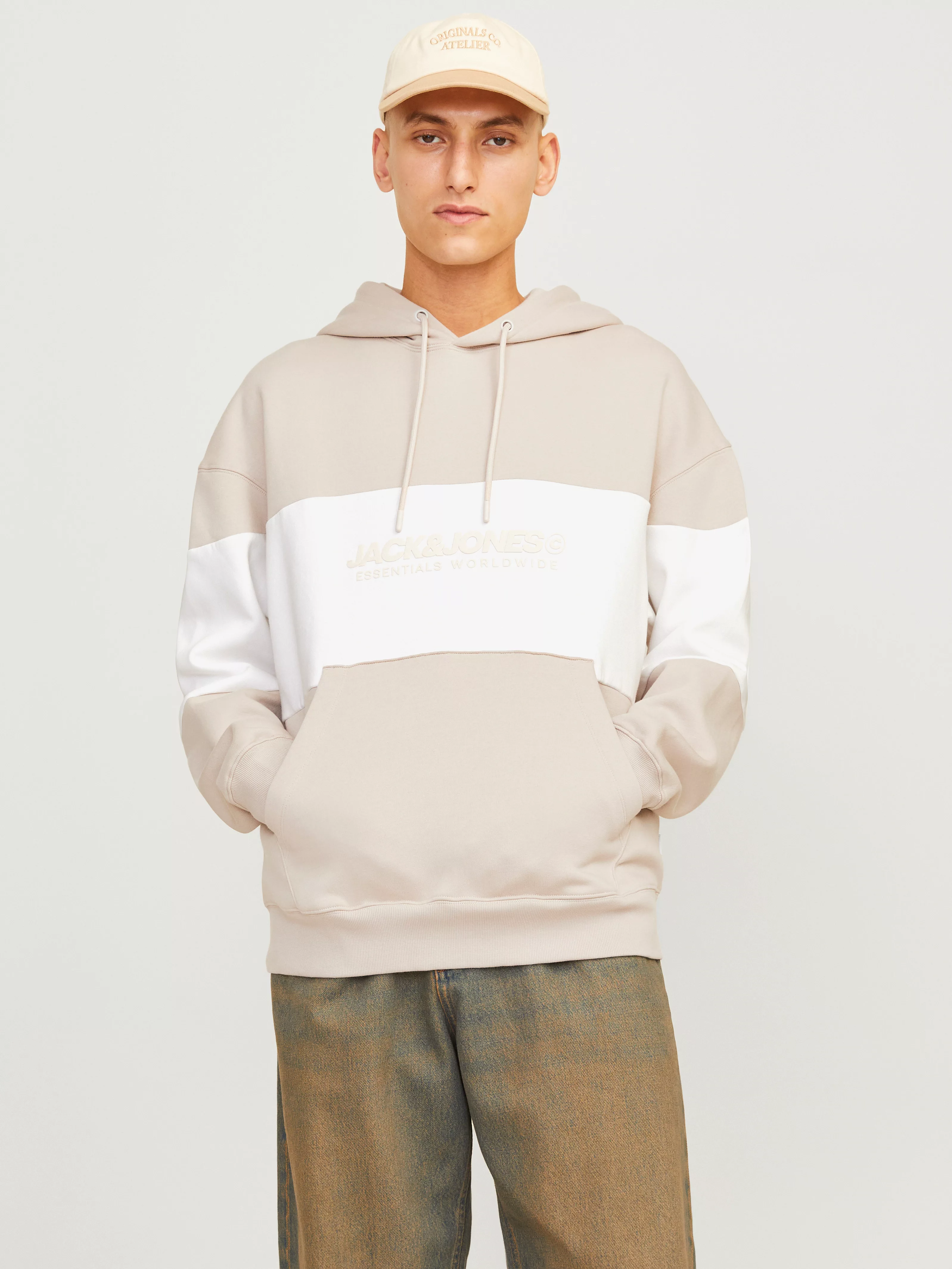 Jack & Jones Sweatshirt JJELEGACY BLOCKING SWEAT HOOD NOOS günstig online kaufen