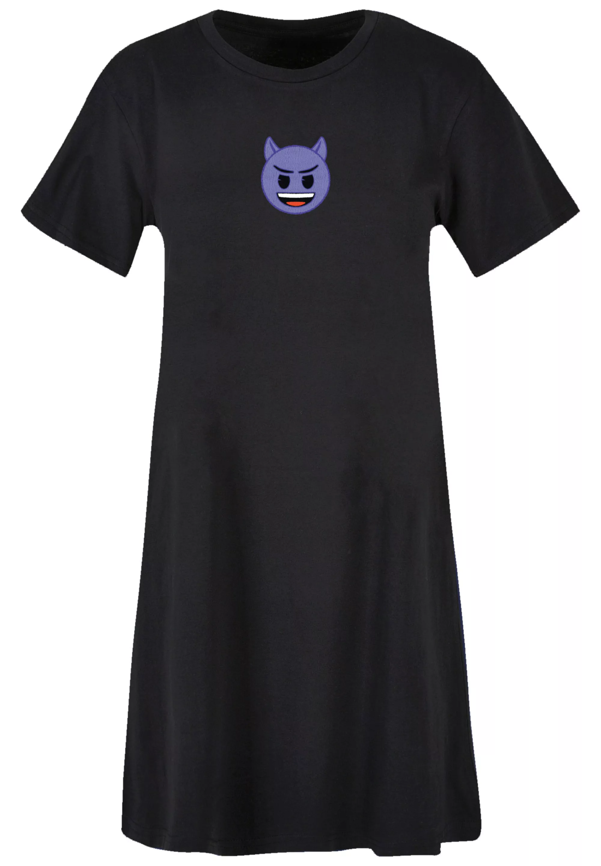 F4NT4STIC T-Shirt "emoji couture evil smiling purple face", Premium Qualitä günstig online kaufen